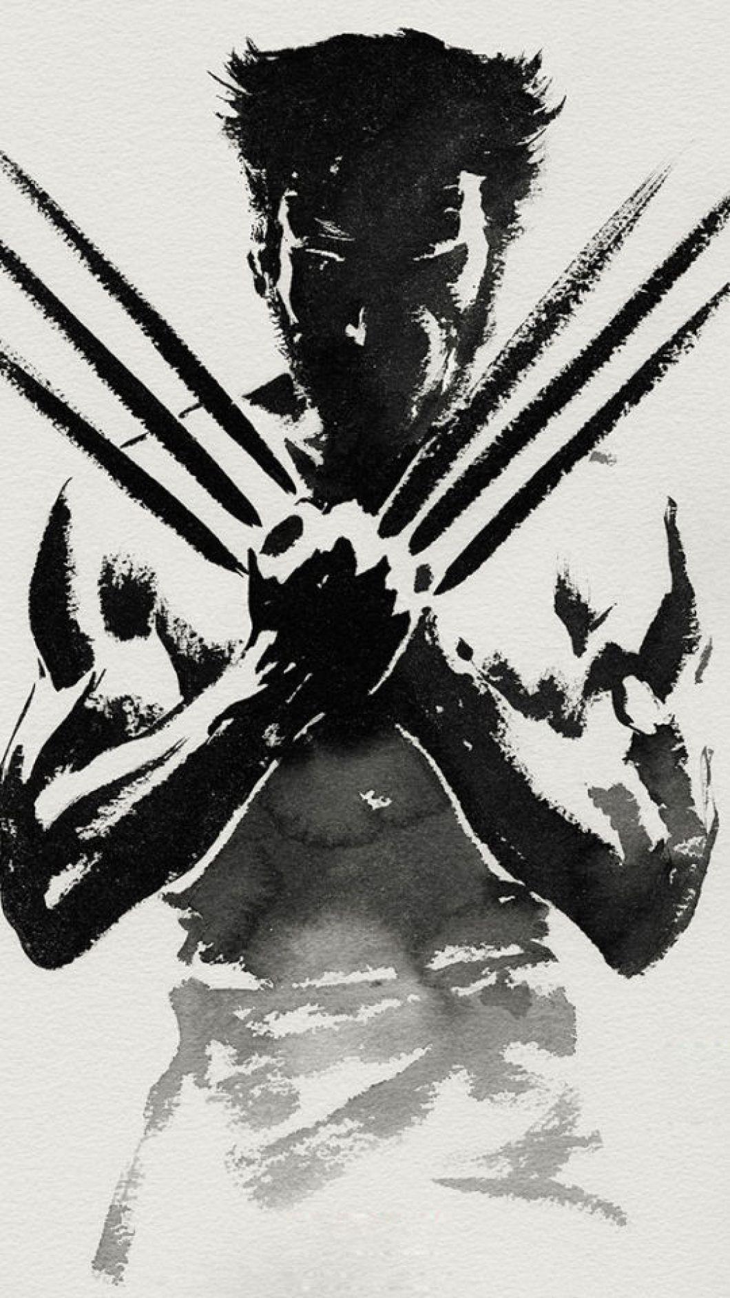 35 Gambar Wolverine Wallpaper Hd Black and White terbaru 2020