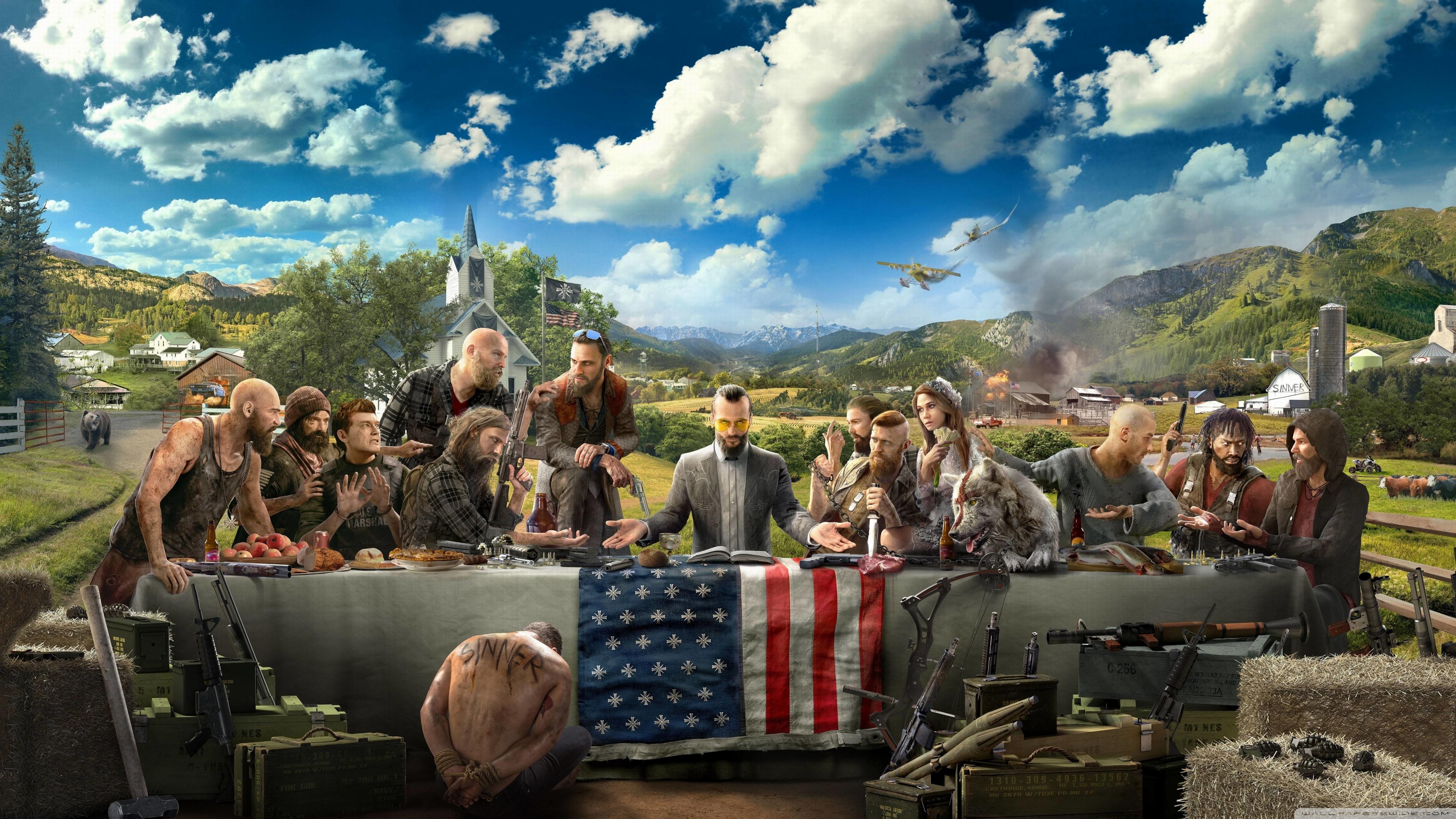 3840x2160 Far Cry Game Wallpaper For Desktop & Mobile in HD 4K Size