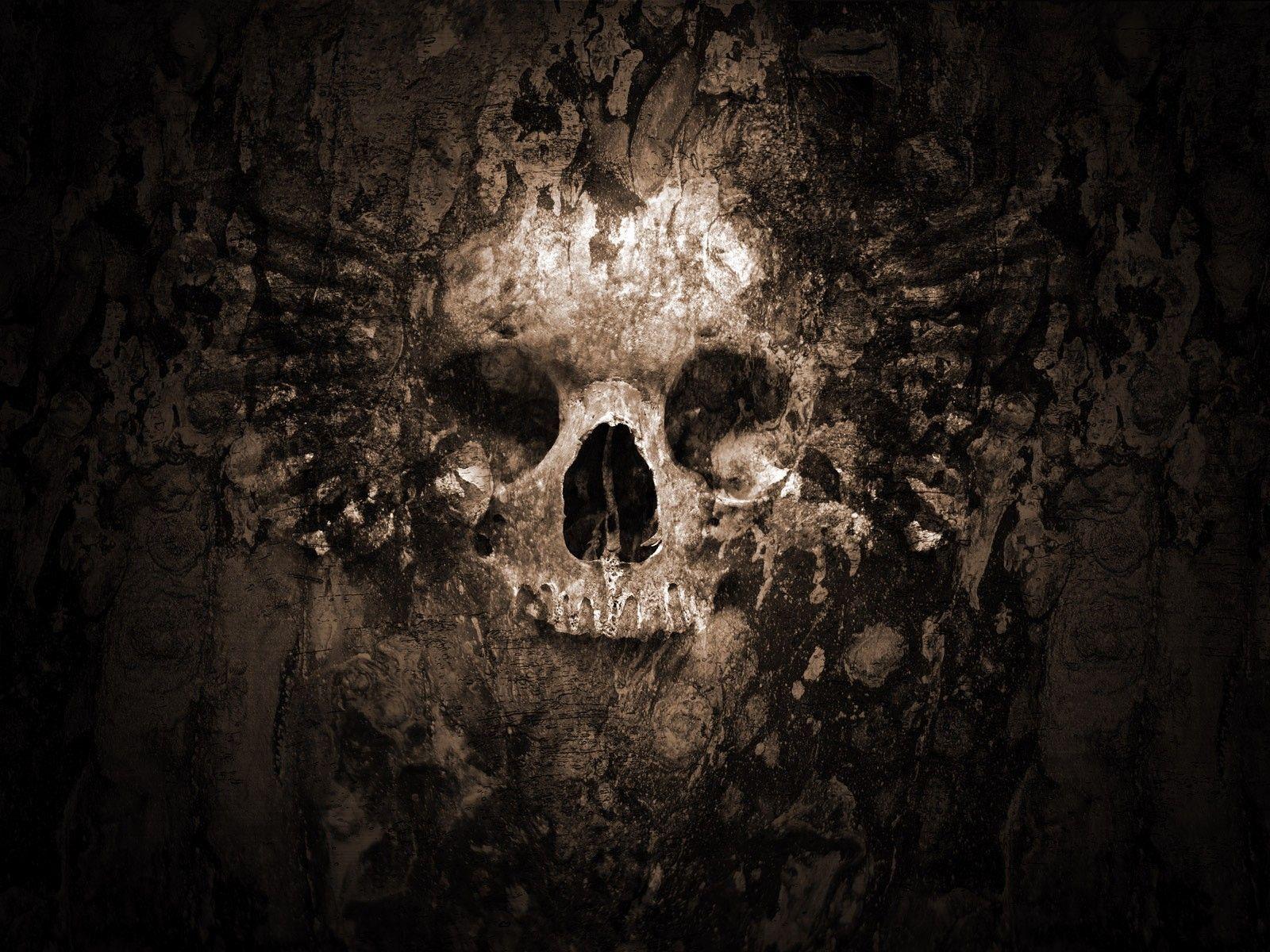 1600x1200 Skull And Bones Wallpaper