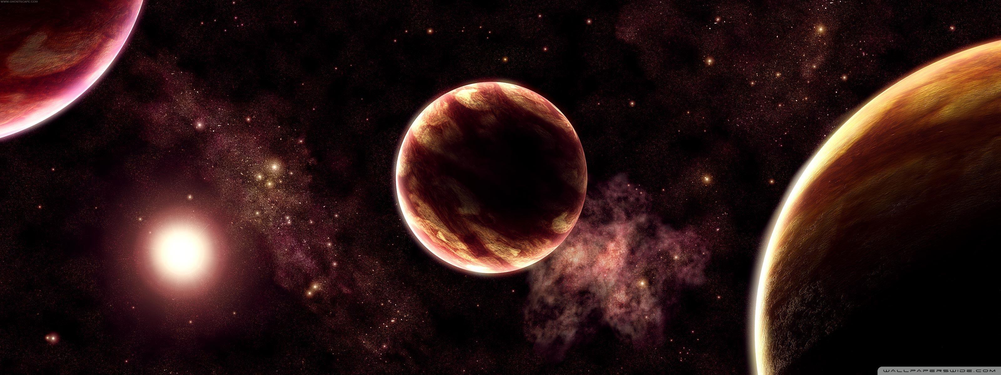 3200x1200 Planets Universe 18 ❤ 4K HD Desktop Wallpaper for 4K Ultra
