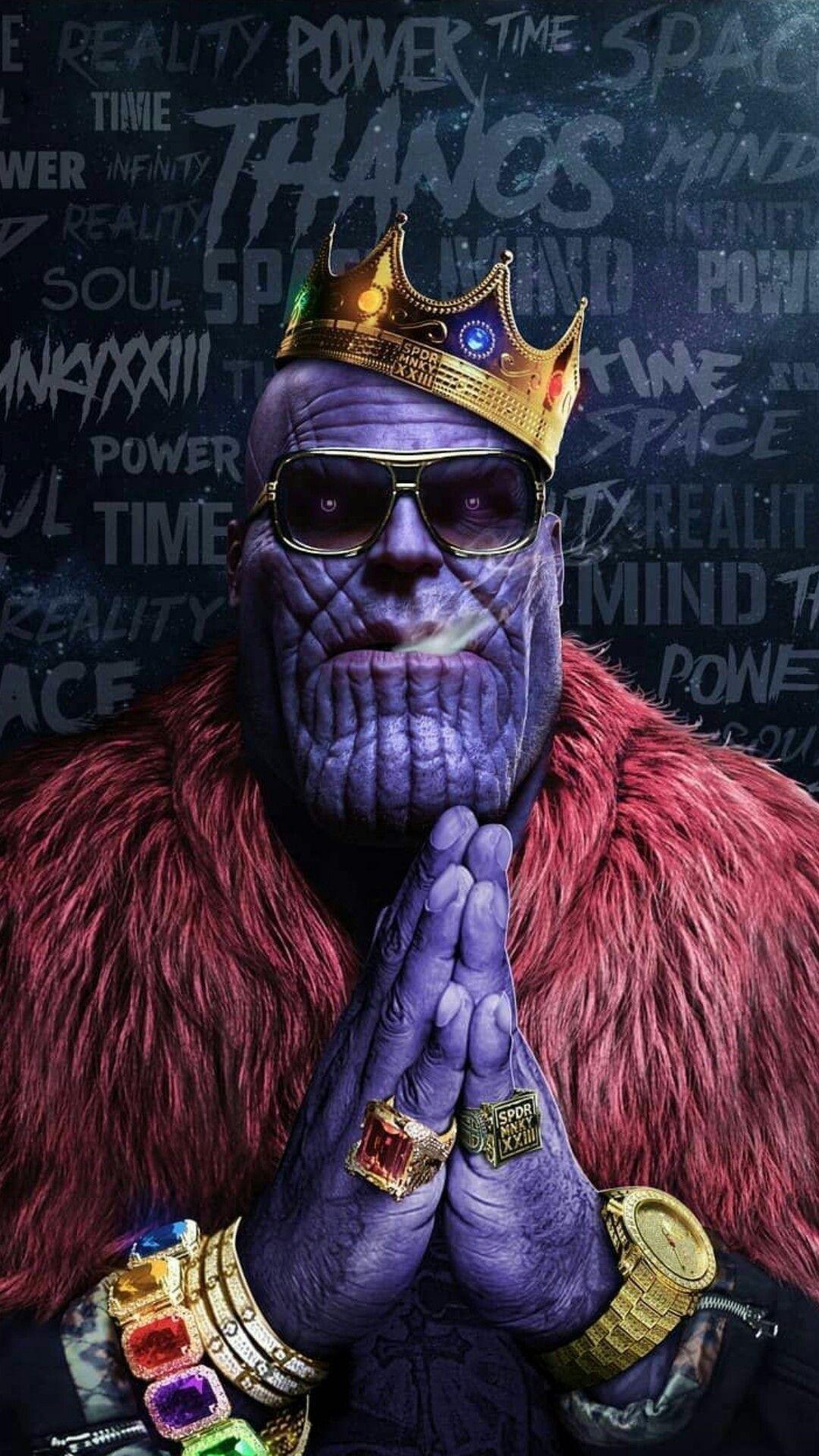 Hình nền 1080x1920 King Thanos