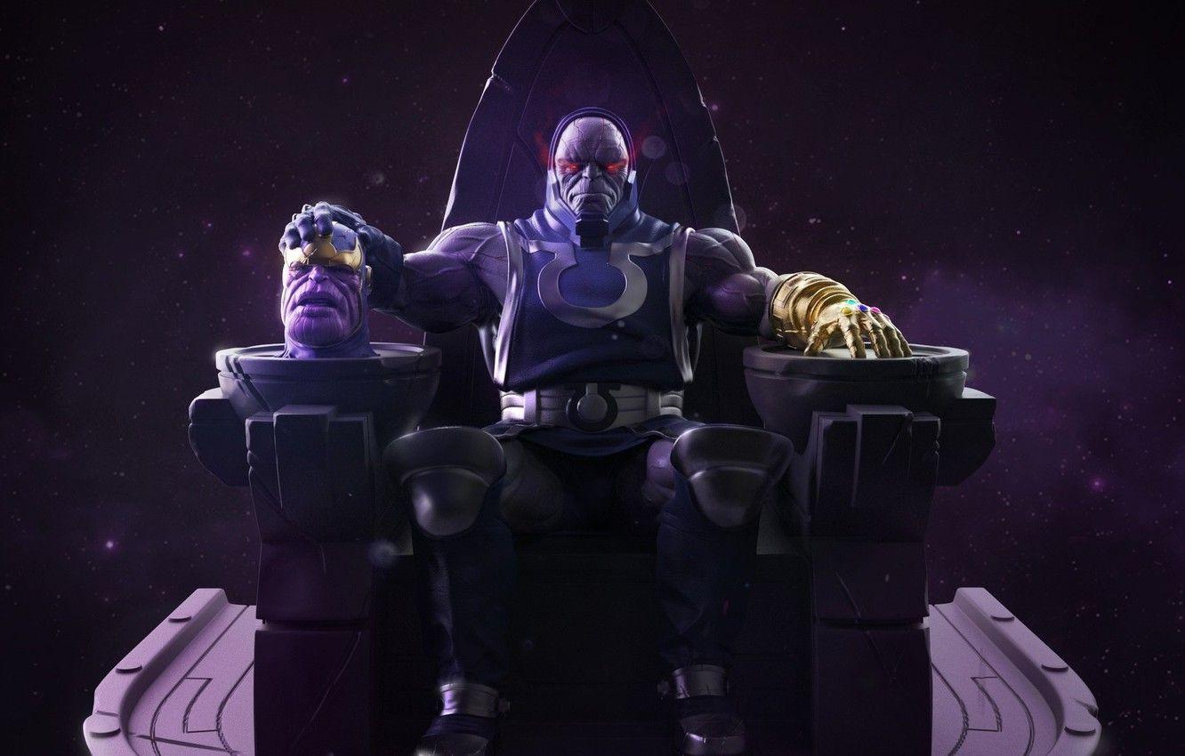 1332x850 Wallpaper dc comics, marvel comics, infinity stone, darkseid
