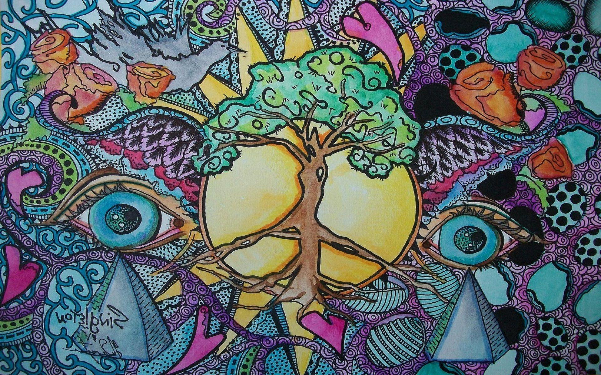 1920x1200 Wallpaper Peace And Love