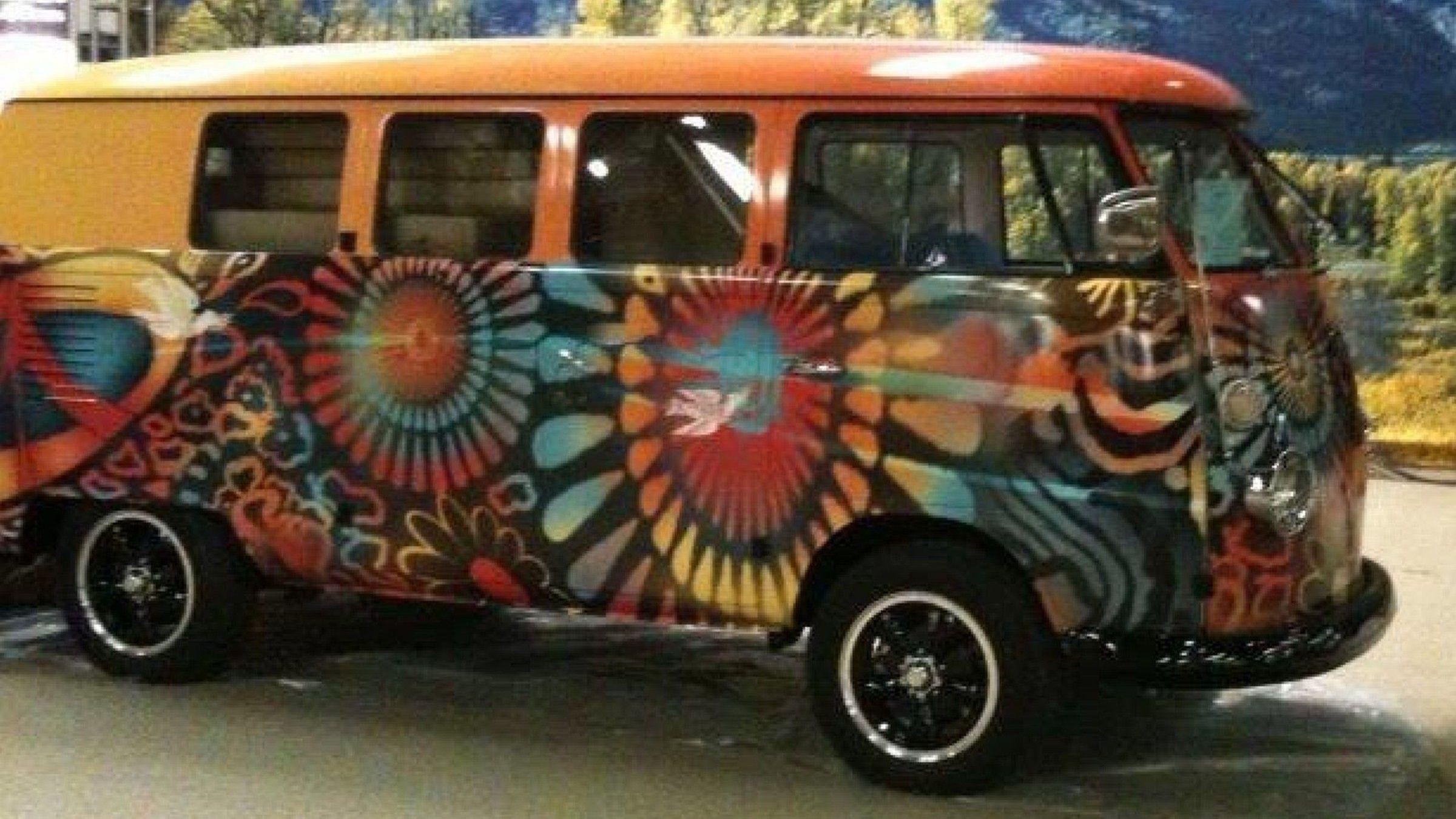 2400x1350 Volkswagen peace wallpaper. PC