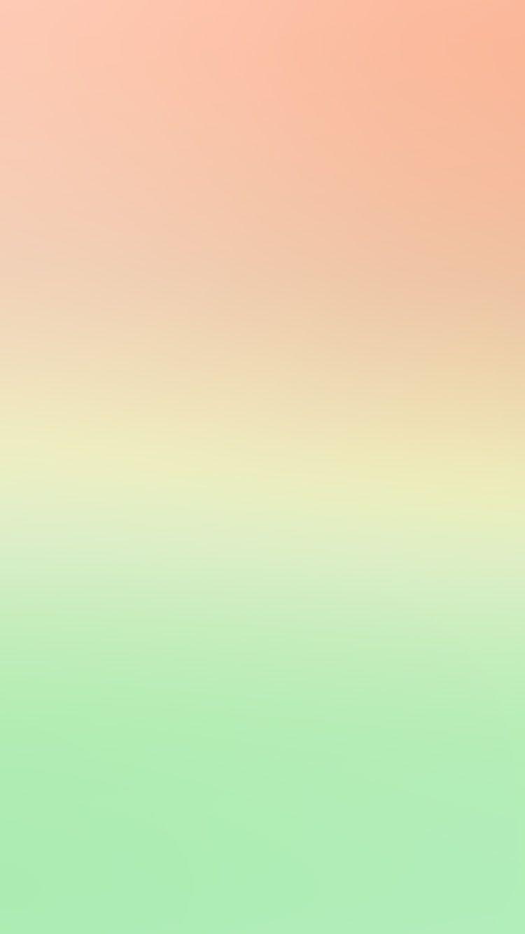 750x1334 Red Green Pastel Blur Gradation