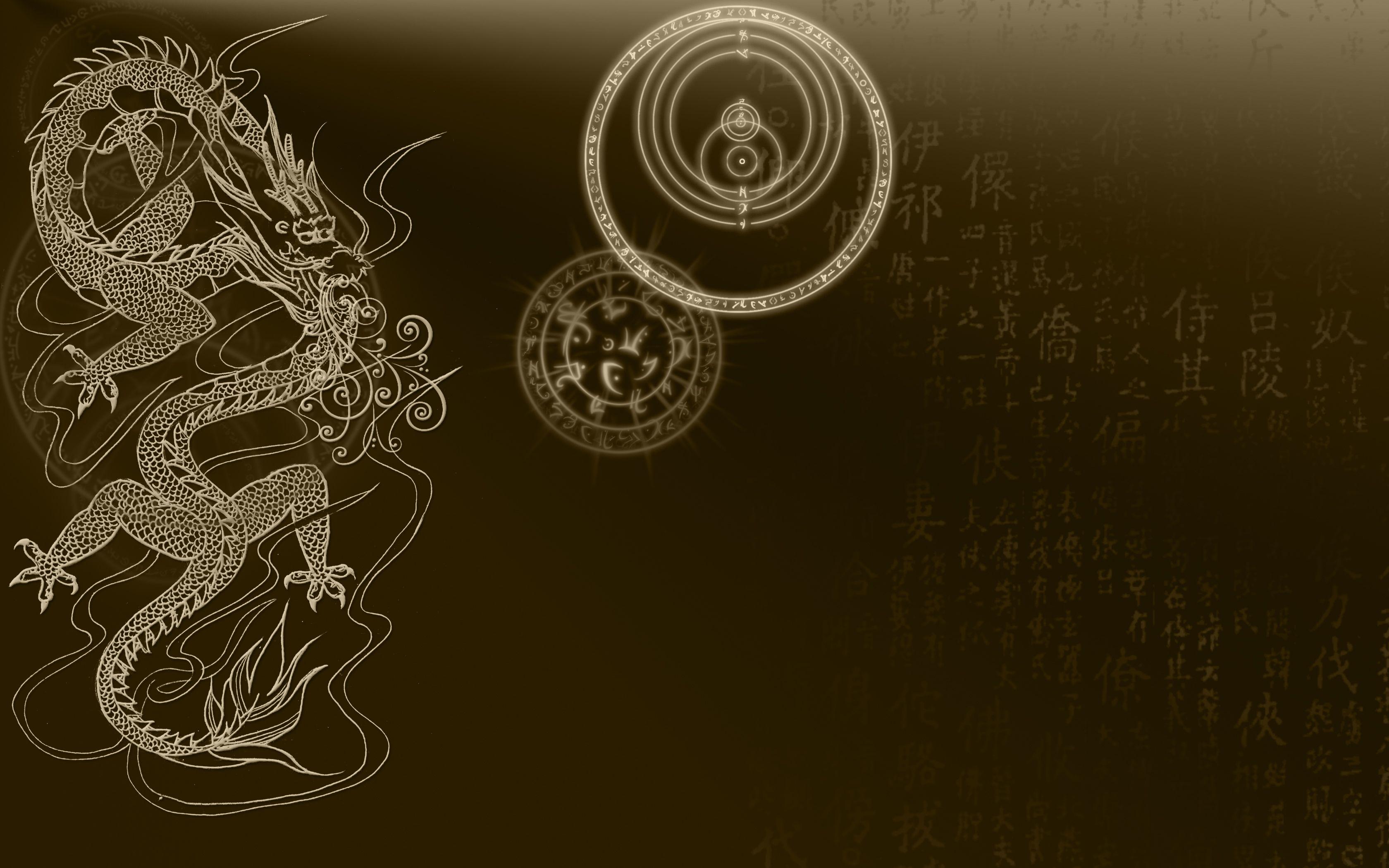 3360x2100 Chinese Dragon Wallpaper
