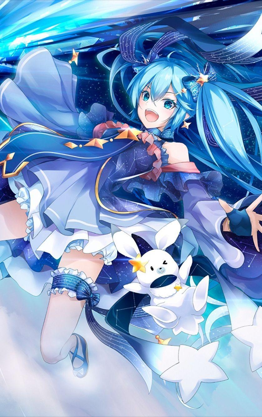 840x1336 Download 840x1336 wallpaper joy, happy hatsune miku, anime