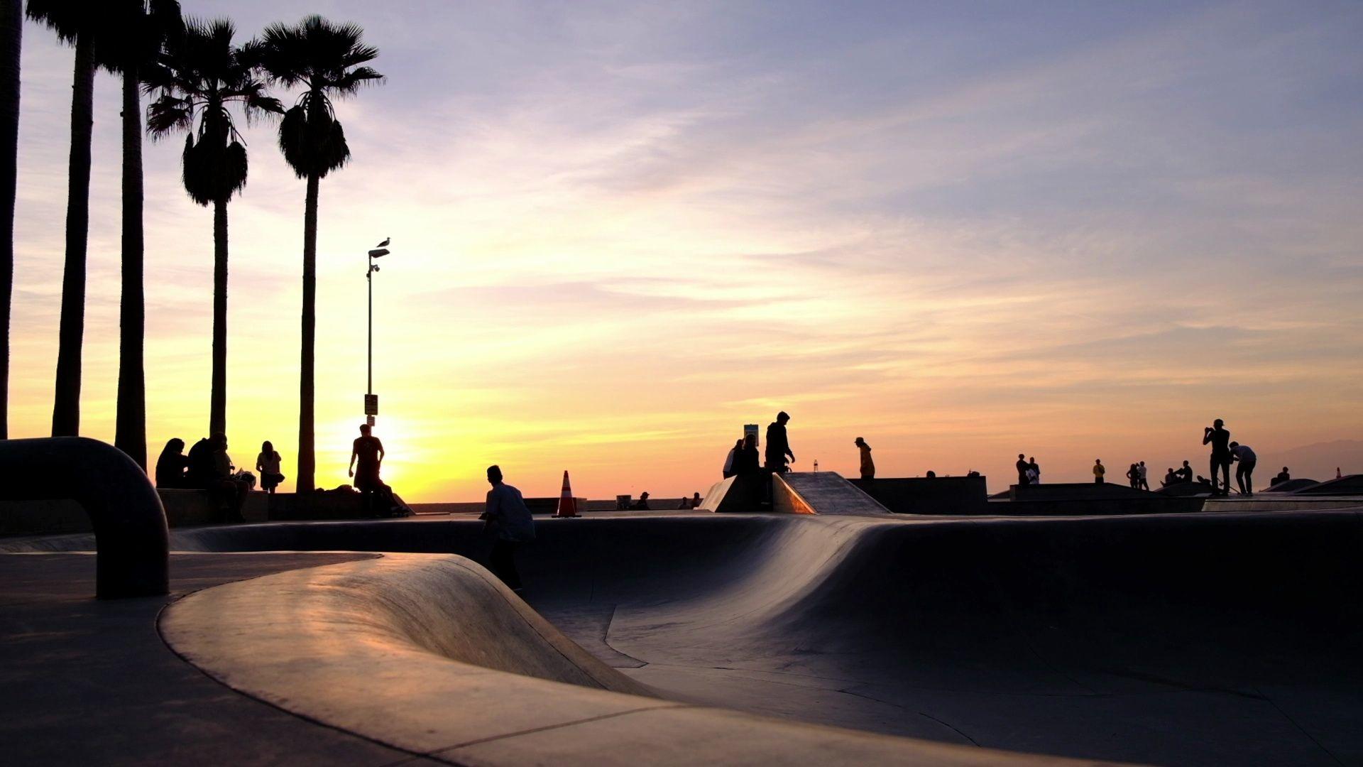 Venice Beach Sunset Wallpapers Top Free Venice Beach Sunset