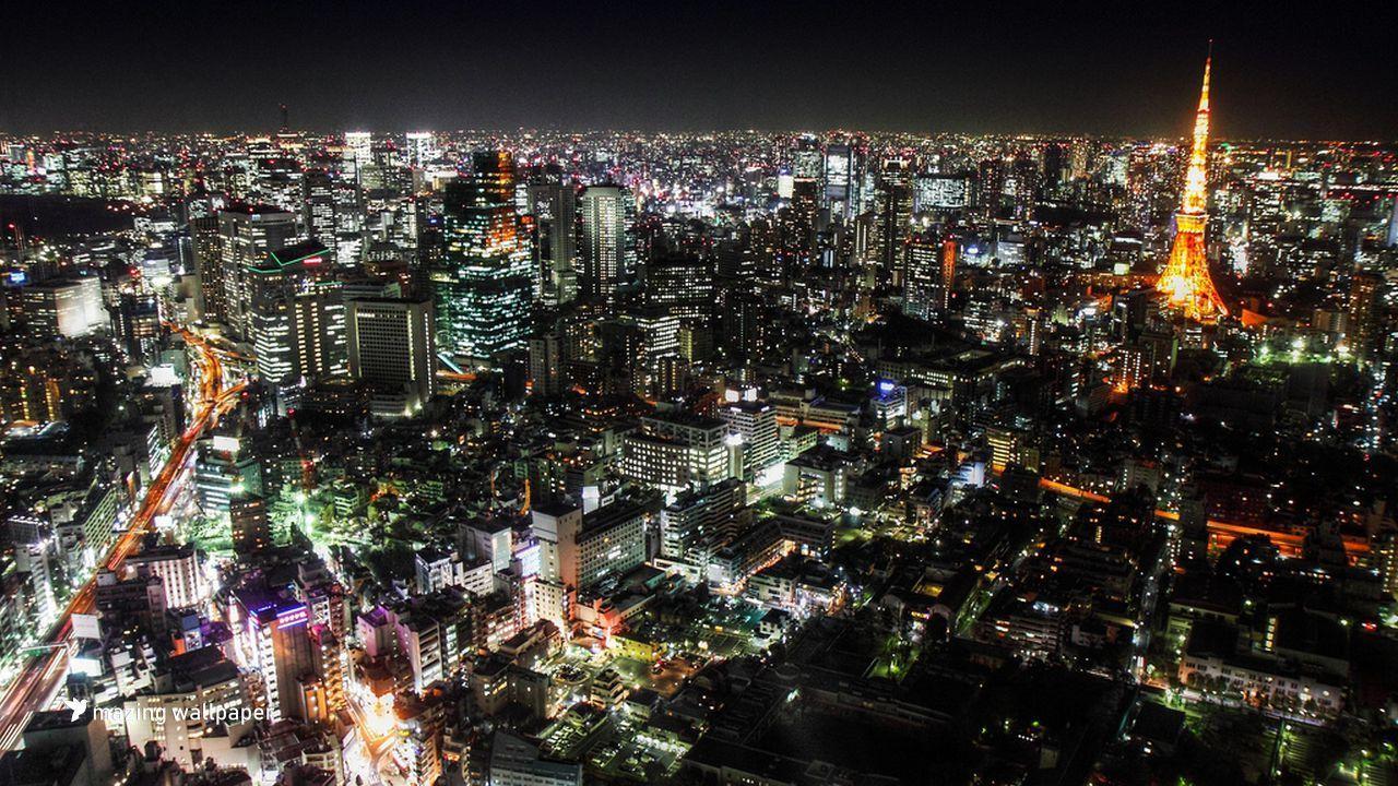 1280x720 Tokyo City Wallpaper