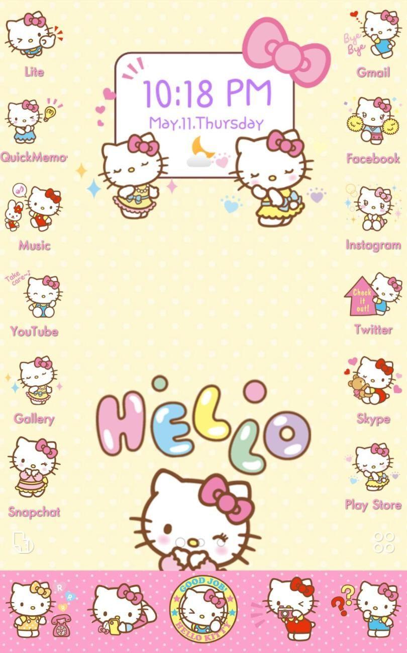 Girly Hello Kitty Wallpapers - Top Free Girly Hello Kitty Backgrounds ...