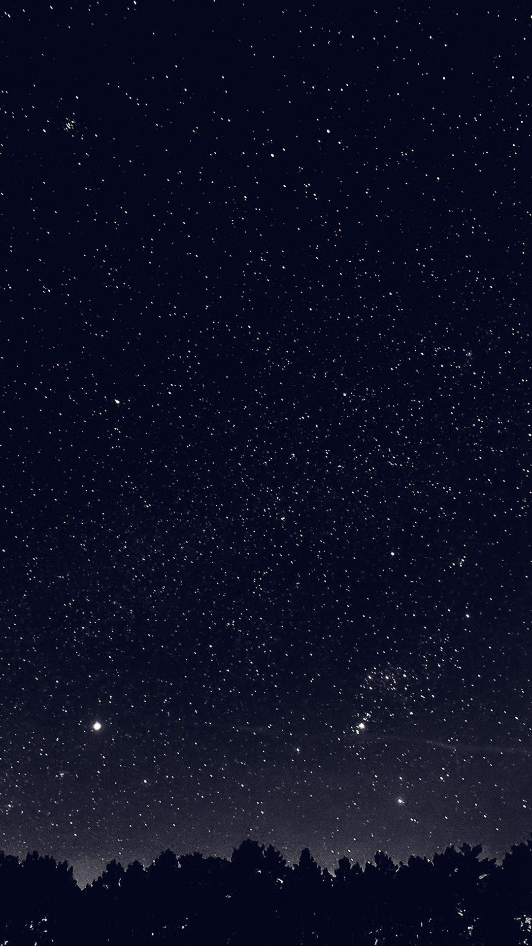 1080x1920 Space Sky Night Dark Nature Bw - Ngôi sao, Hình nền HD