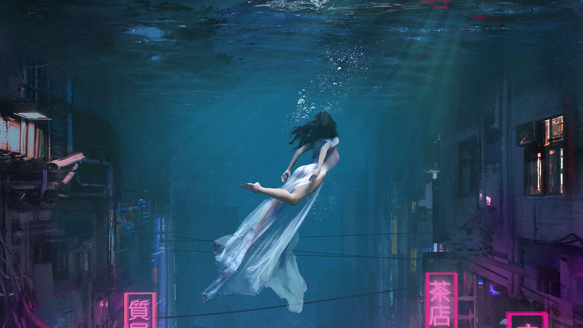 1920x1080 Deadlife Mermaid 4k Laptop Full HD 1080P HD 4k