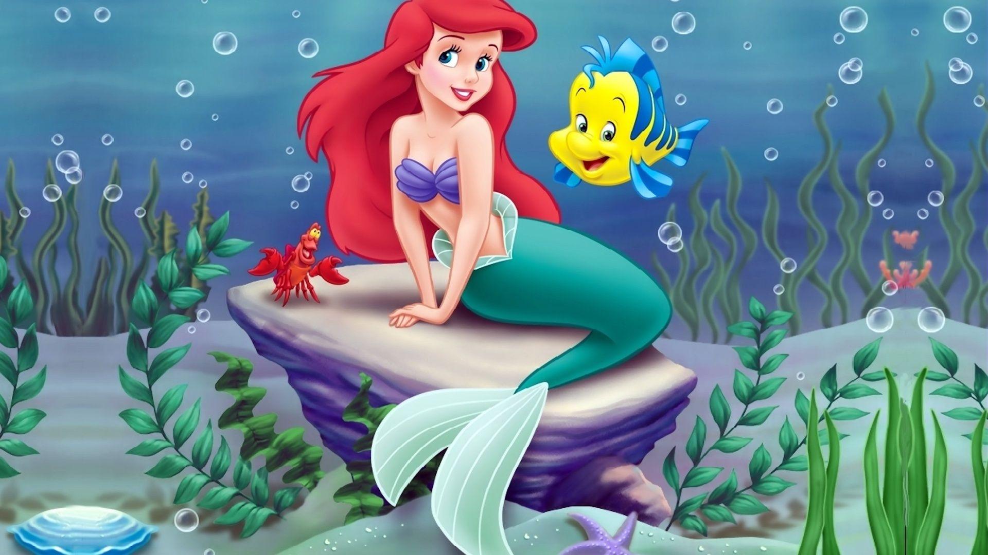 1920x1080 HD Little Mermaid Wallpaper