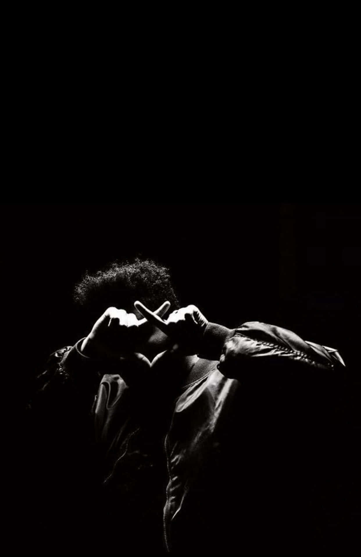 1242x1913 Download The Weeknd performing on stage