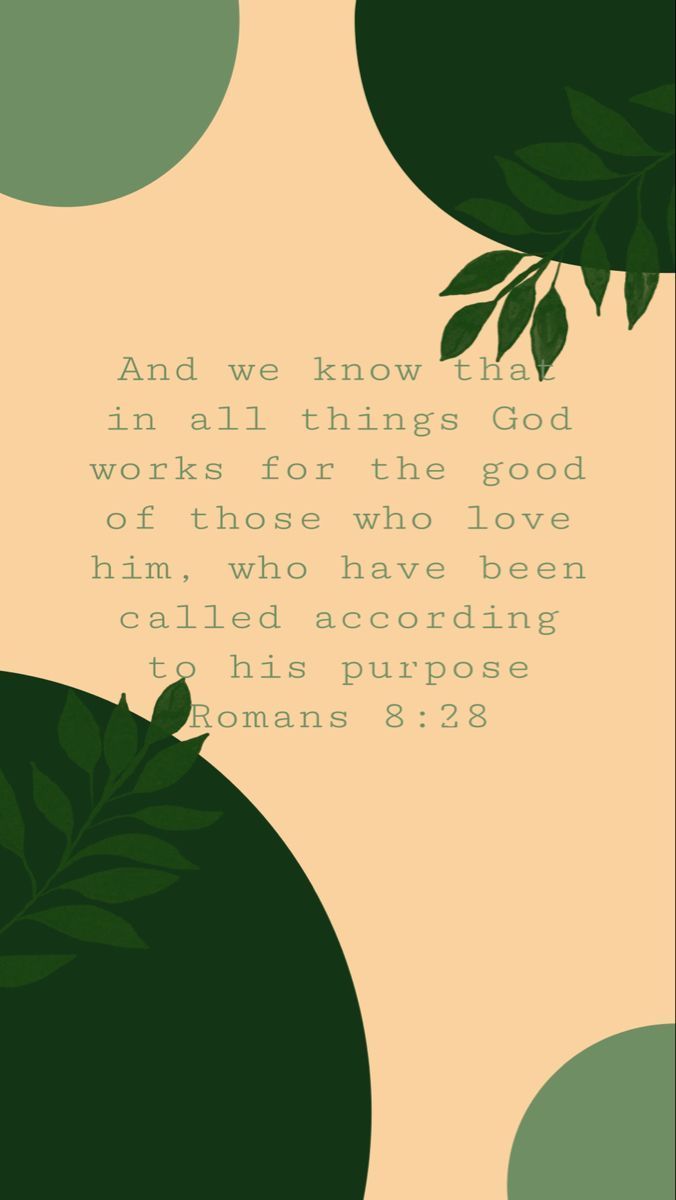 676x1200 Romans 8:28 verse wallpaper
