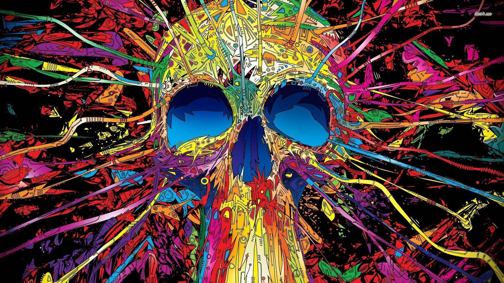 1920x1080 Sugar Skull Wallpaper