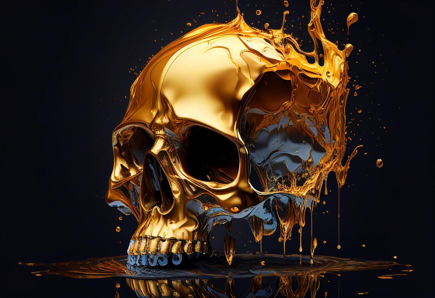 1433x980 Skull Background , Image