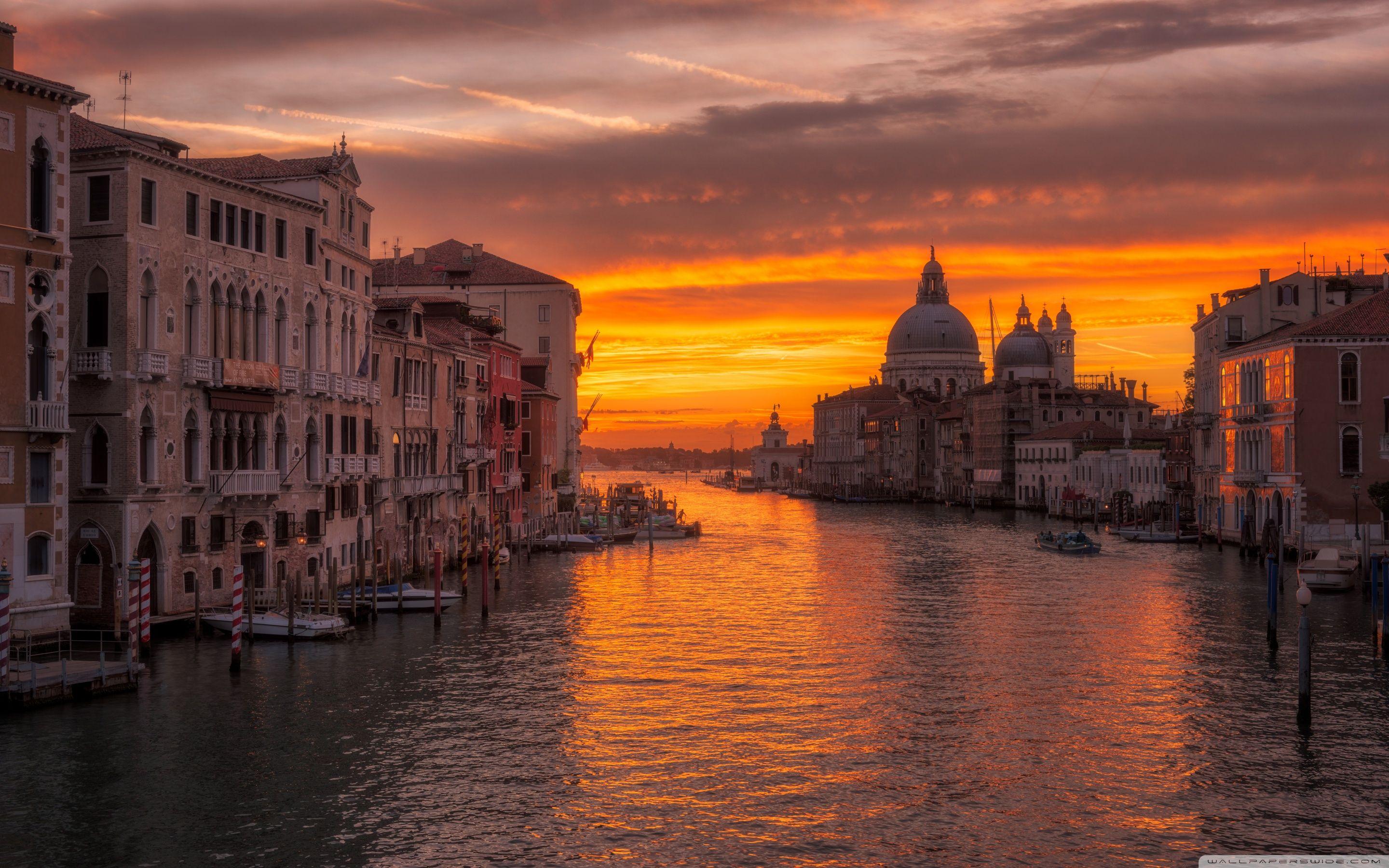 2880x1800 Venice Sunrise ❤ 4K HD Desktop Wallpaper for 4K Ultra HD TV