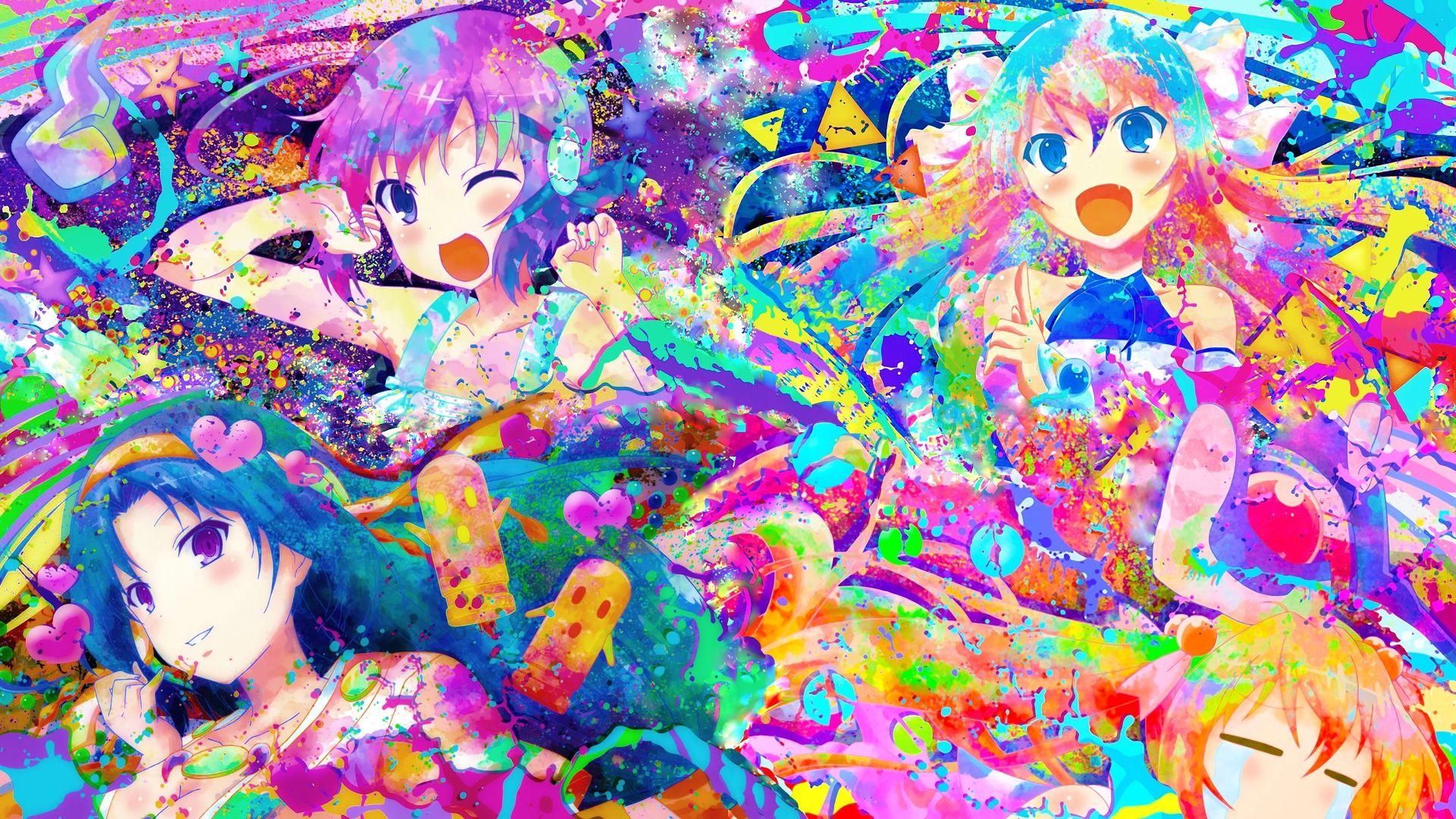 10 Colourful Anime Wallpaper Anime Top Wallpaper