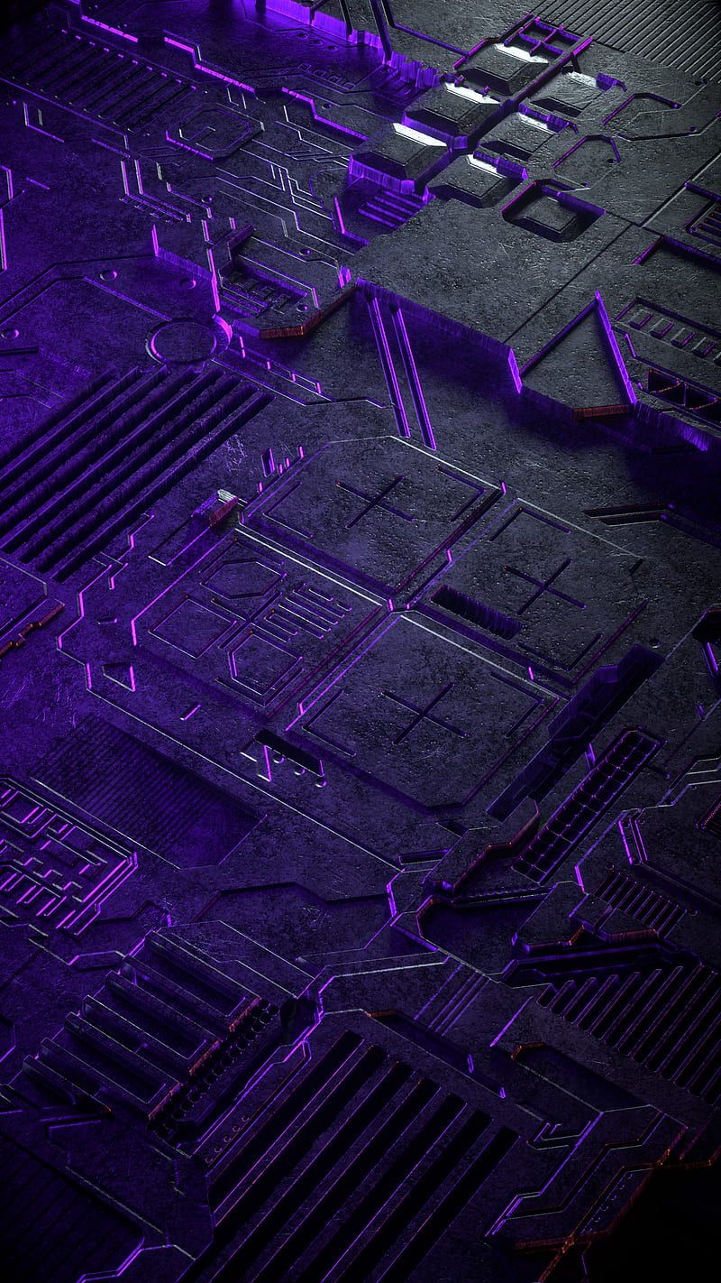 800x1422 Cyberpunk Board Cyberpunk, U, abstract, argustanges, art, blue, board, circuit, HD phone wallpaper