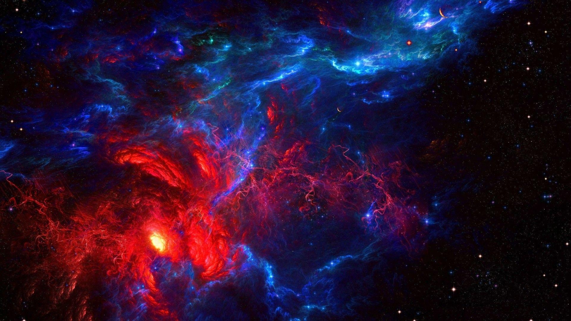 1920x1080 4k Background Galaxy Apple