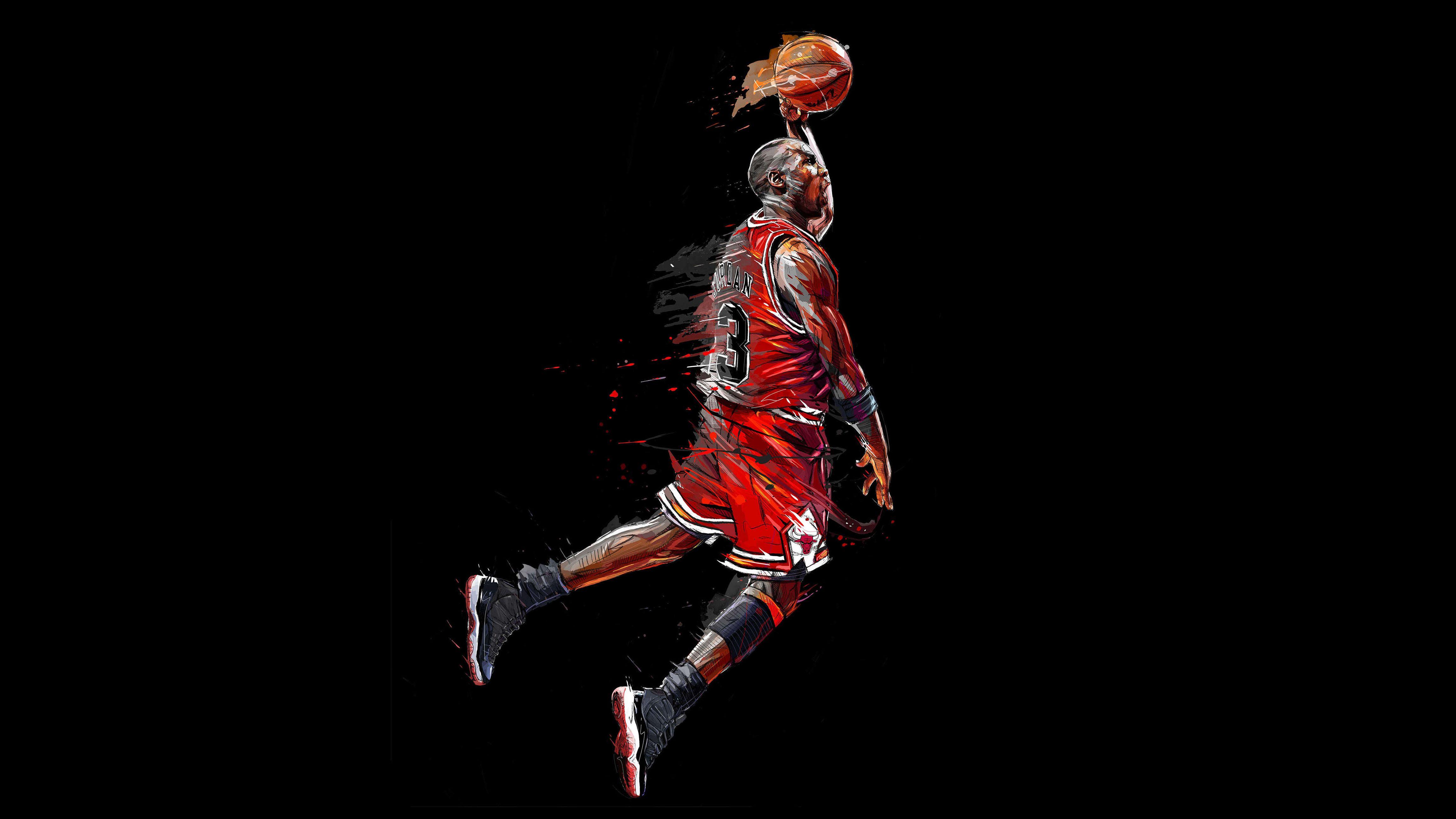 4604x2590 Hình nền Michael Jordan, Cầu thủ bóng rổ, Chicago Bulls