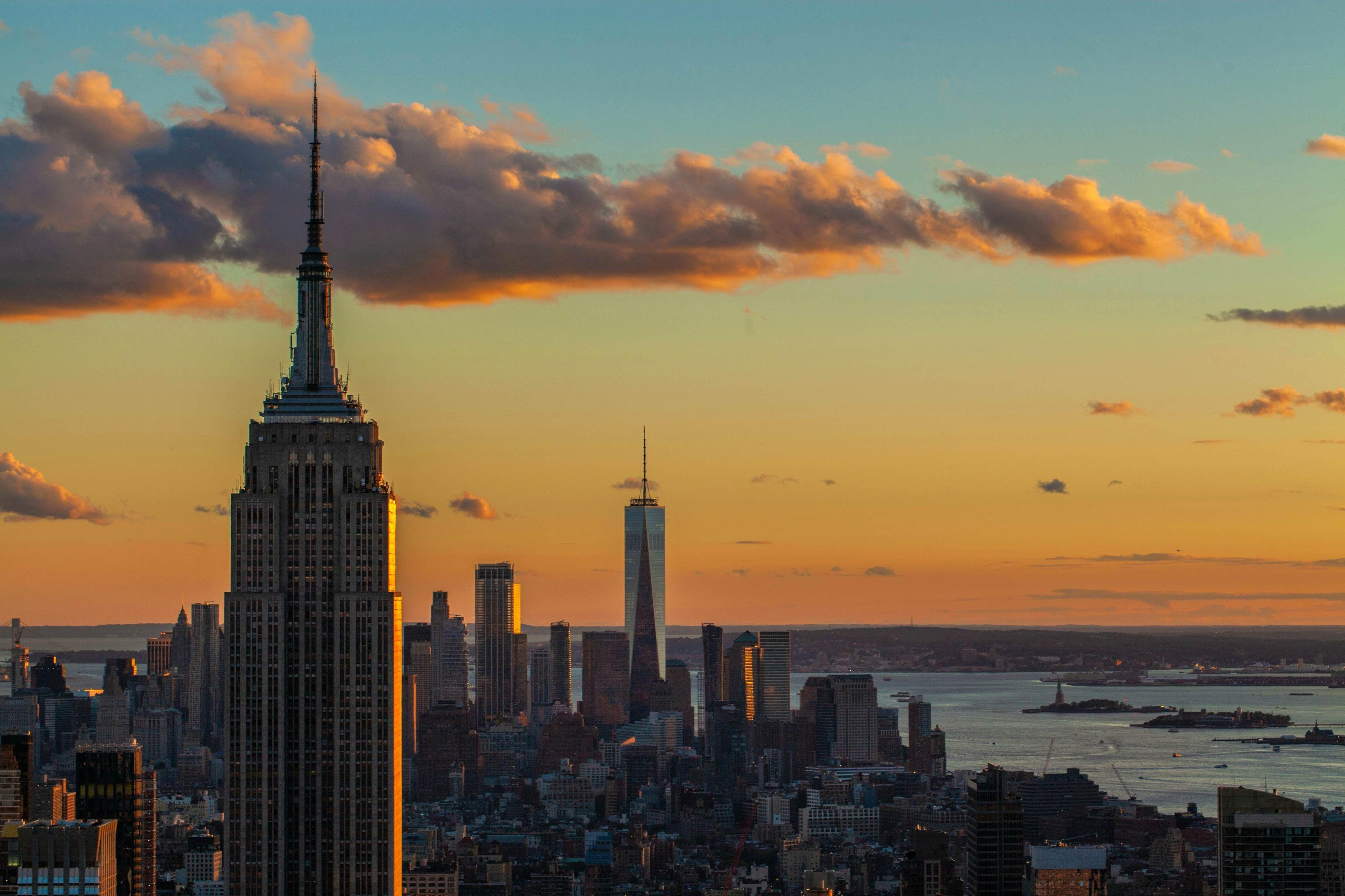 4344x2896 Lower Manhattan NYC 4K wallpaper