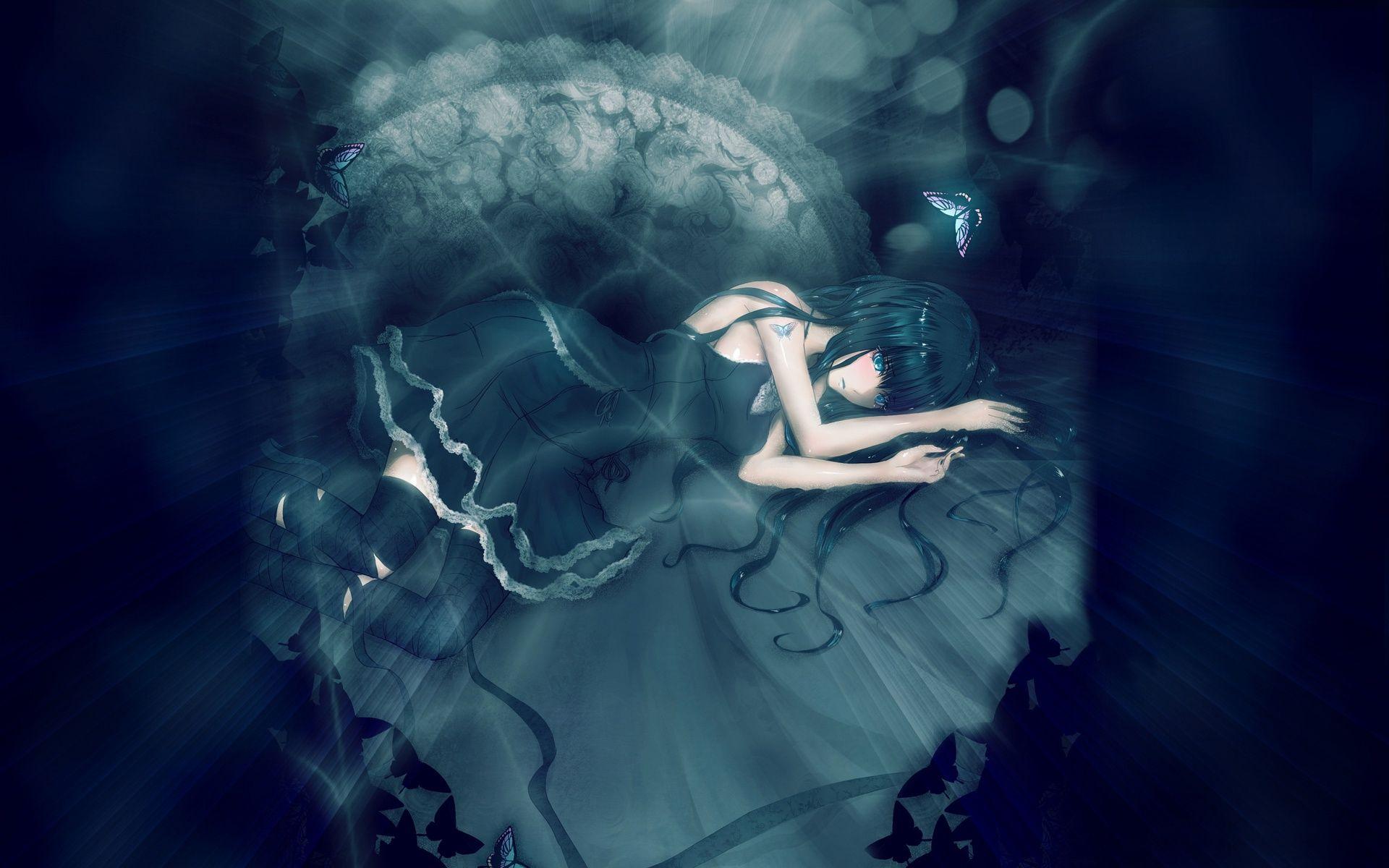 1920x1200 Sad Anime Wallpaper