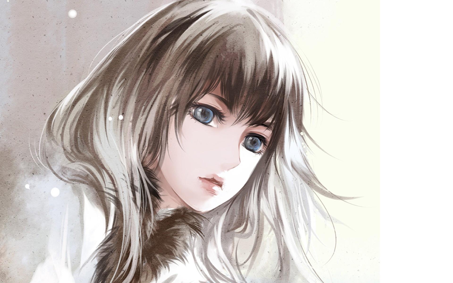 1920x1200 Sad Anime Faces Wallpaper