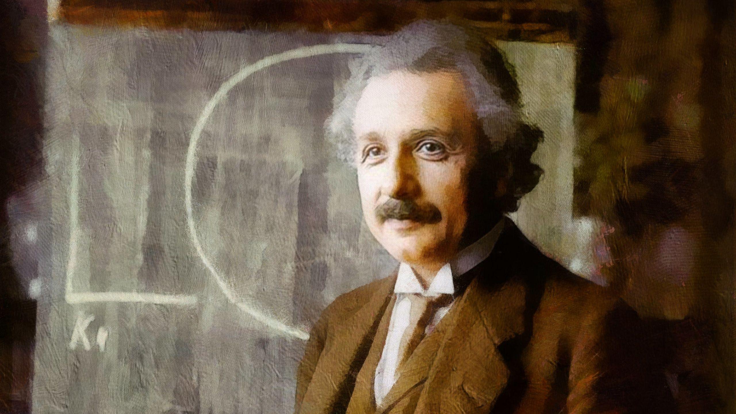 2560x1440 Picture Albert Einstein Men .