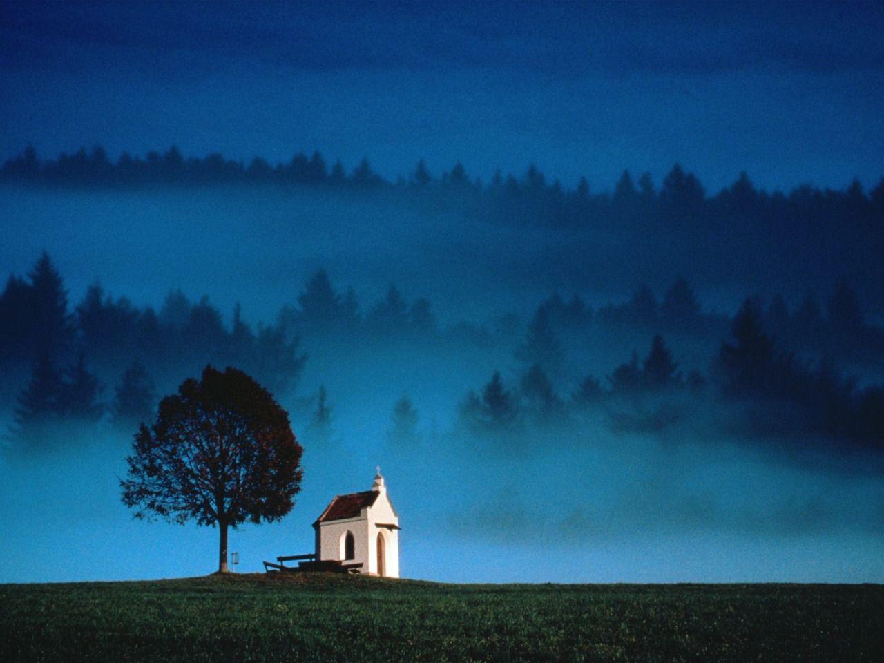 1280x960 Tiny Church Wallpaper Germany World Wallpaper in jpg format
