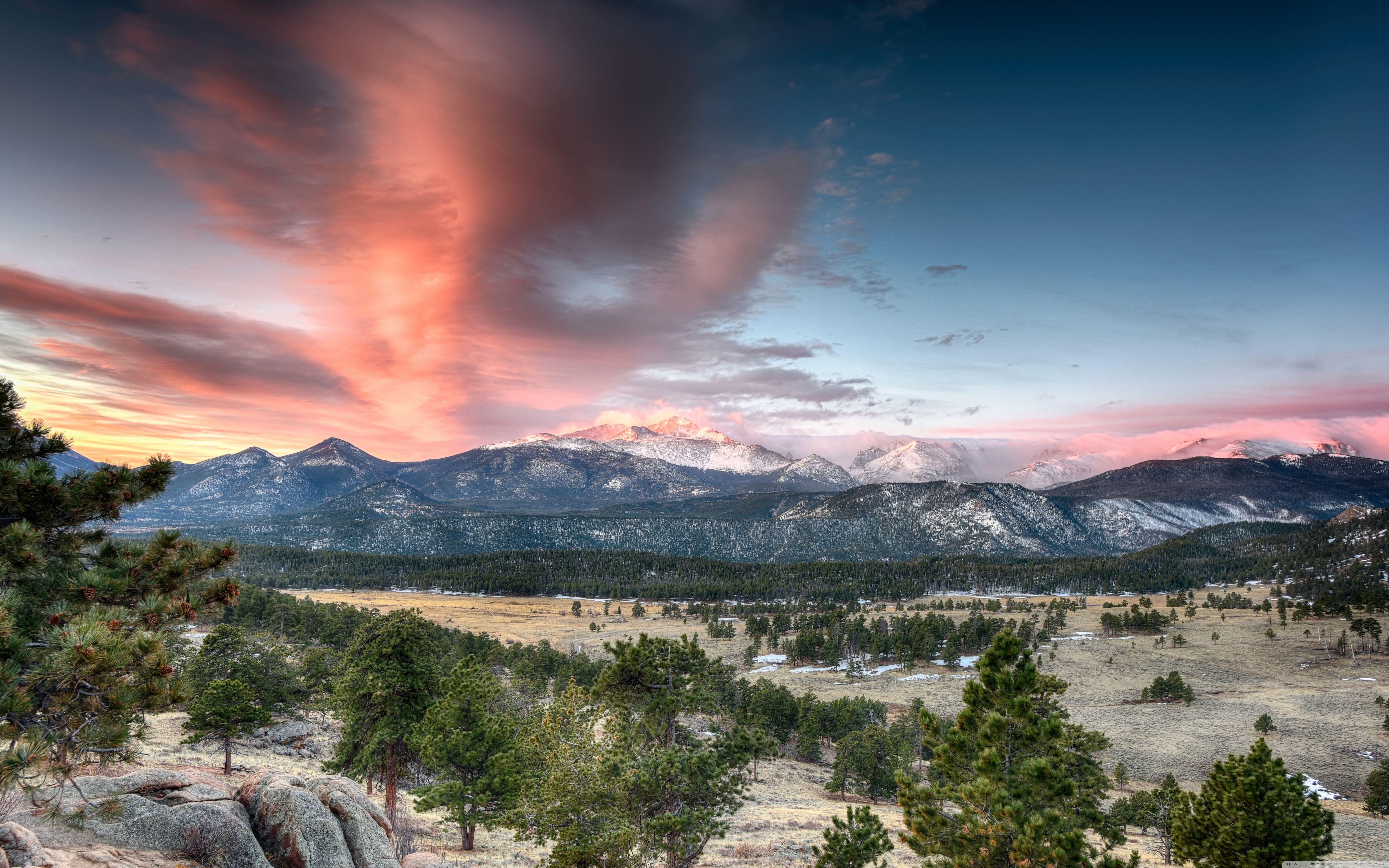 5120x3200 Rocky Mountains Landscape, Colorado ❤ 4K HD Desktop