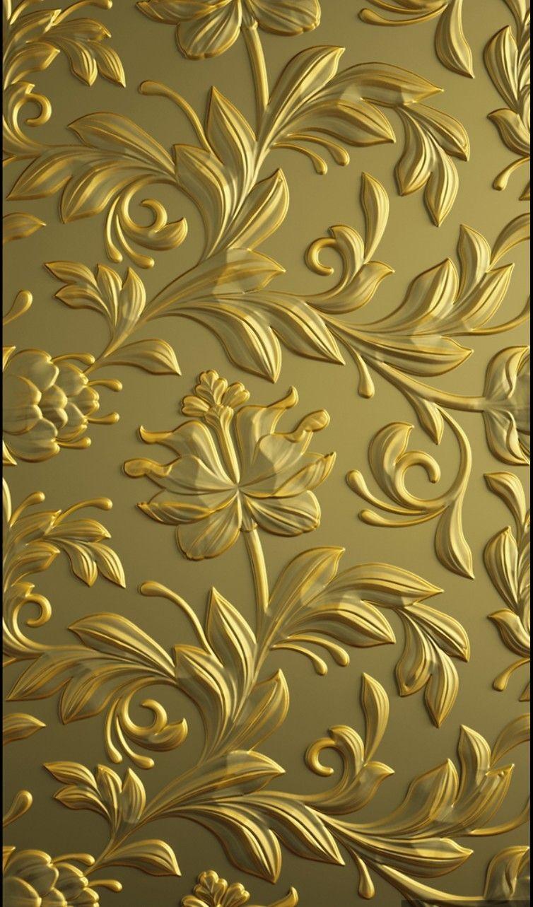 100Yellow 3D Golden Pattern Wallpaper 4267 Sq Ft Self Adhesive PVC  Vinyl  Amazonin Home Improvement