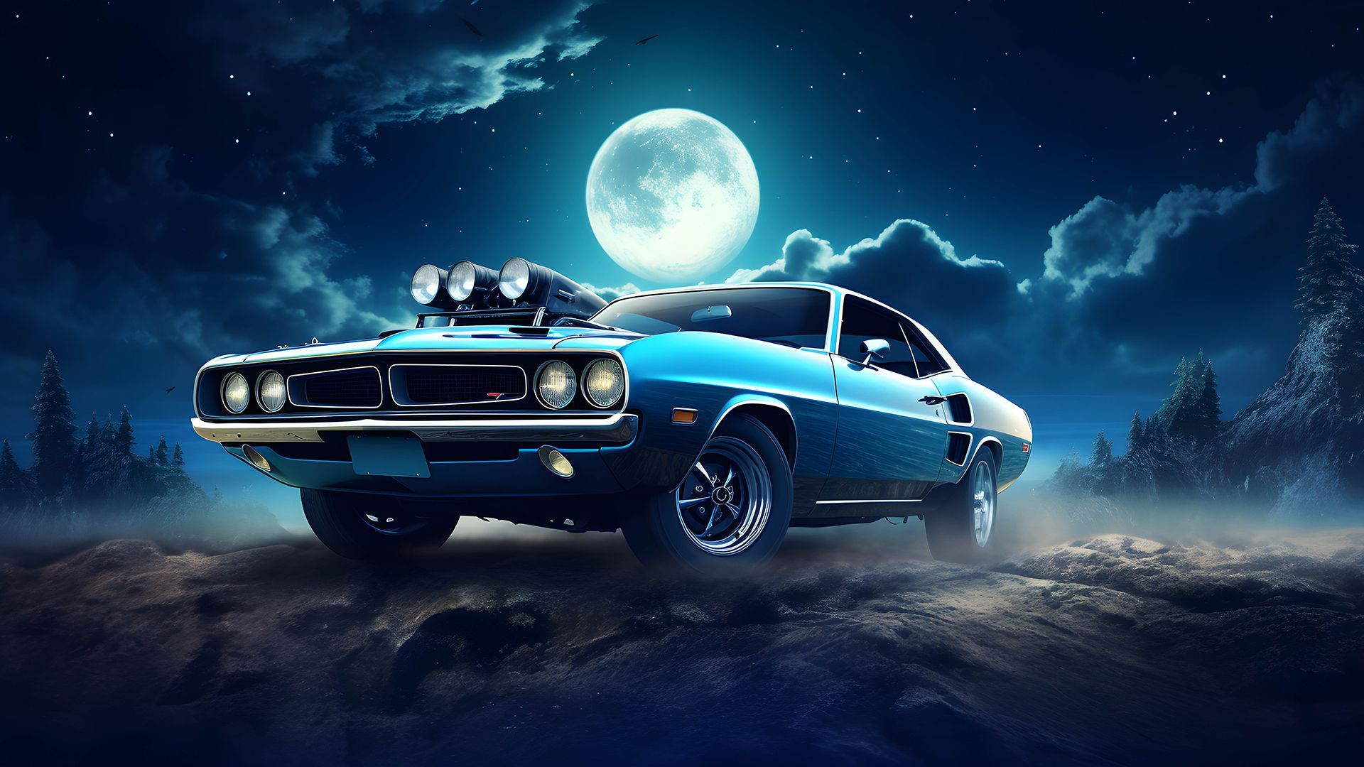 1920x1080 Muscle Car Wallpaper For Chromebook
