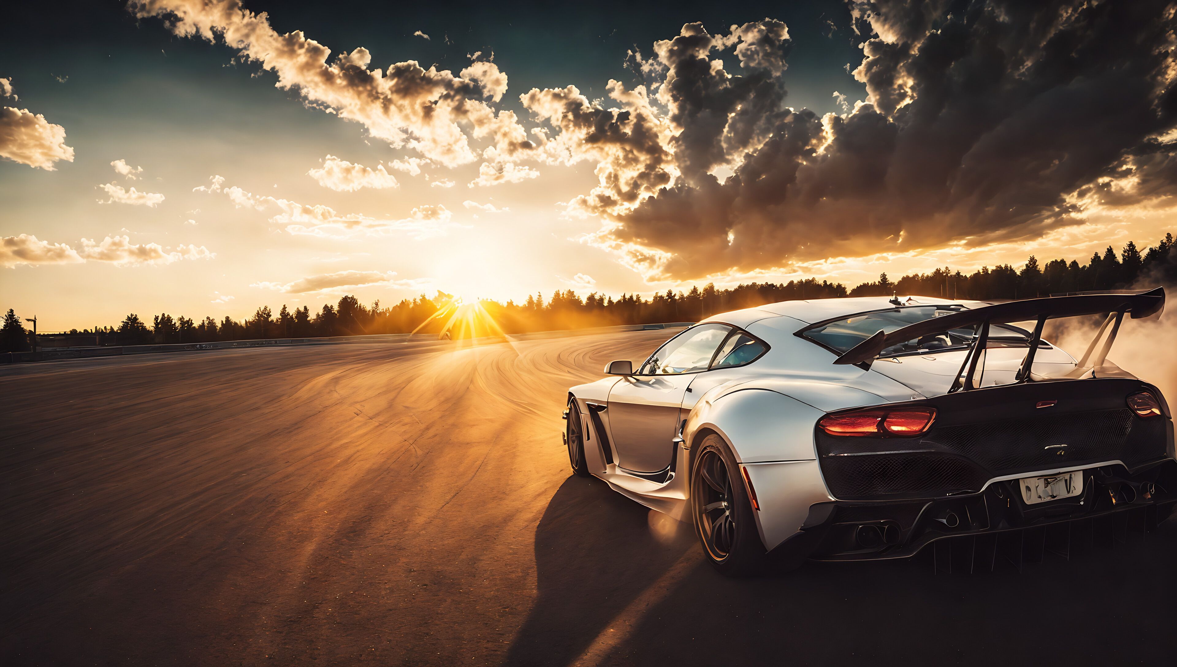3840x2176 4K Wallpaper: Sports cars on track : r