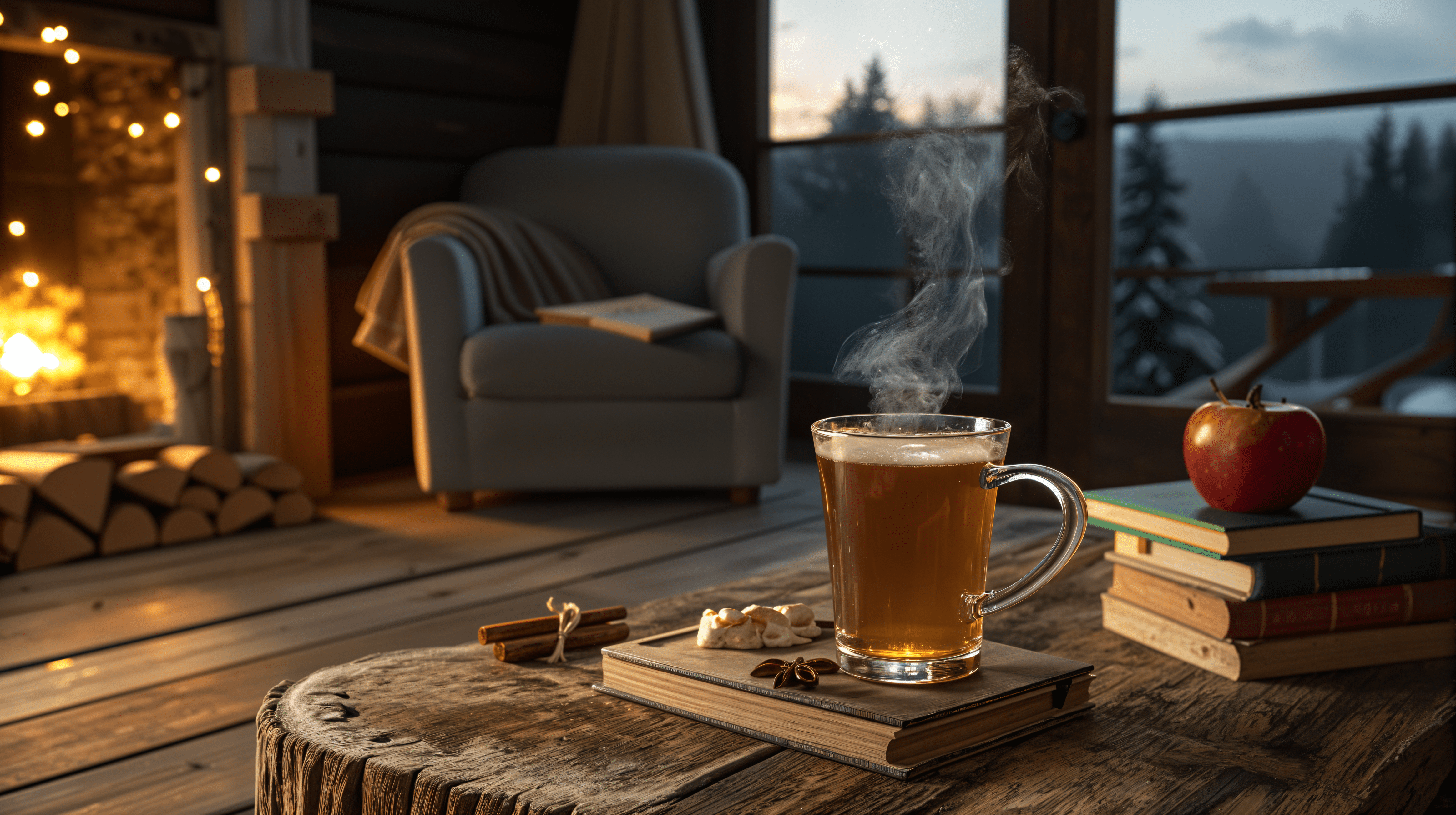 4656x2608 Cozy Apple Cider Ultra HD