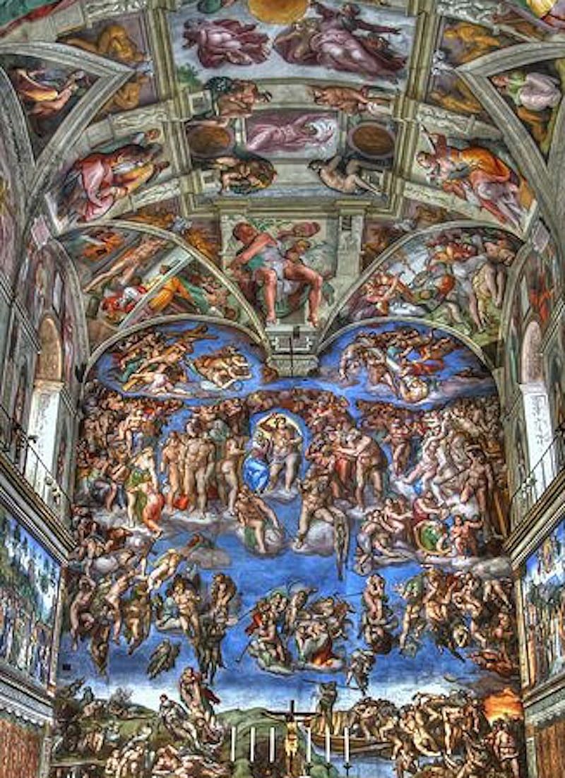 800x1102 HD sistine chapel wallpaper