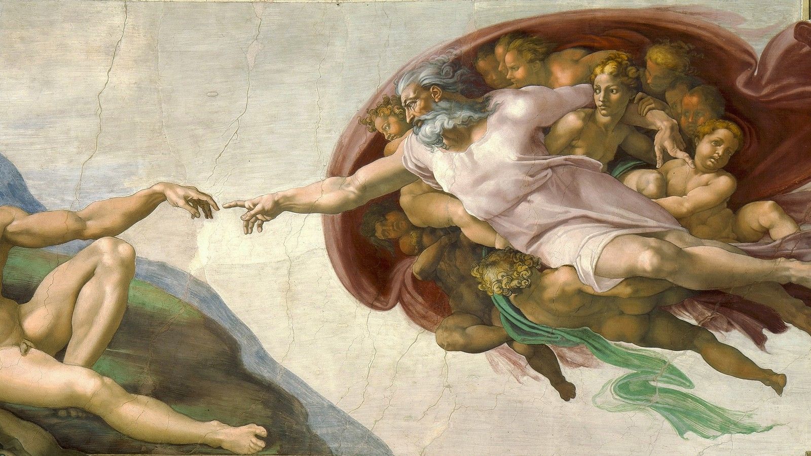 1600x900 The Creation of Adam