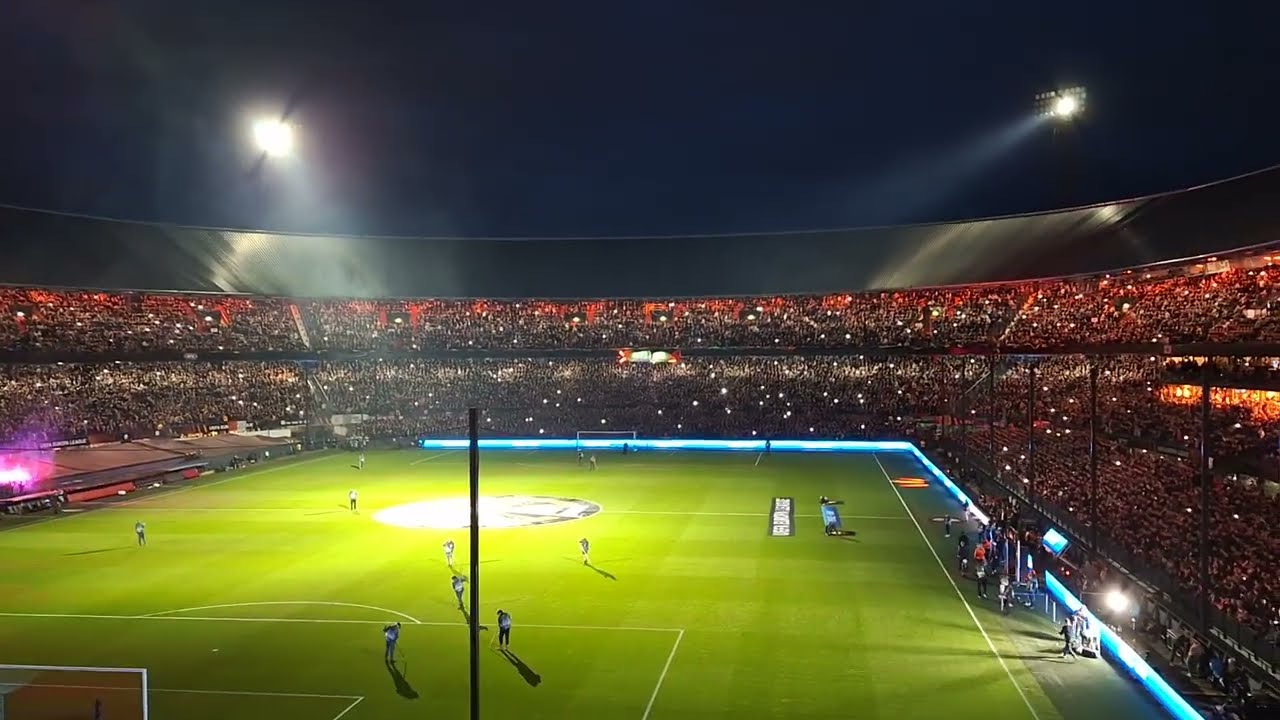 1280x720 Show At De Kuip Feyenoord AS Roma