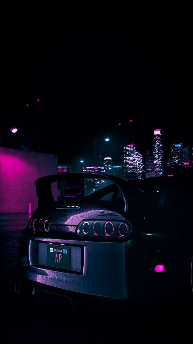 750x1334 Toyota Supra Wallpaper
