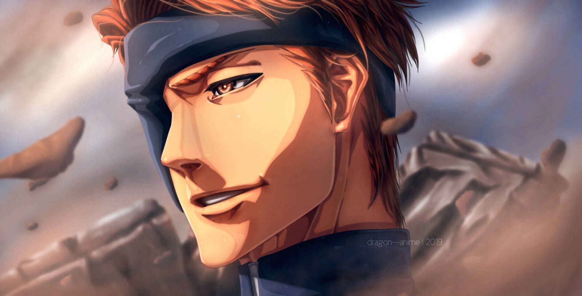 1920x977 Sosuke Aizen Roguish Grin Wallpaper