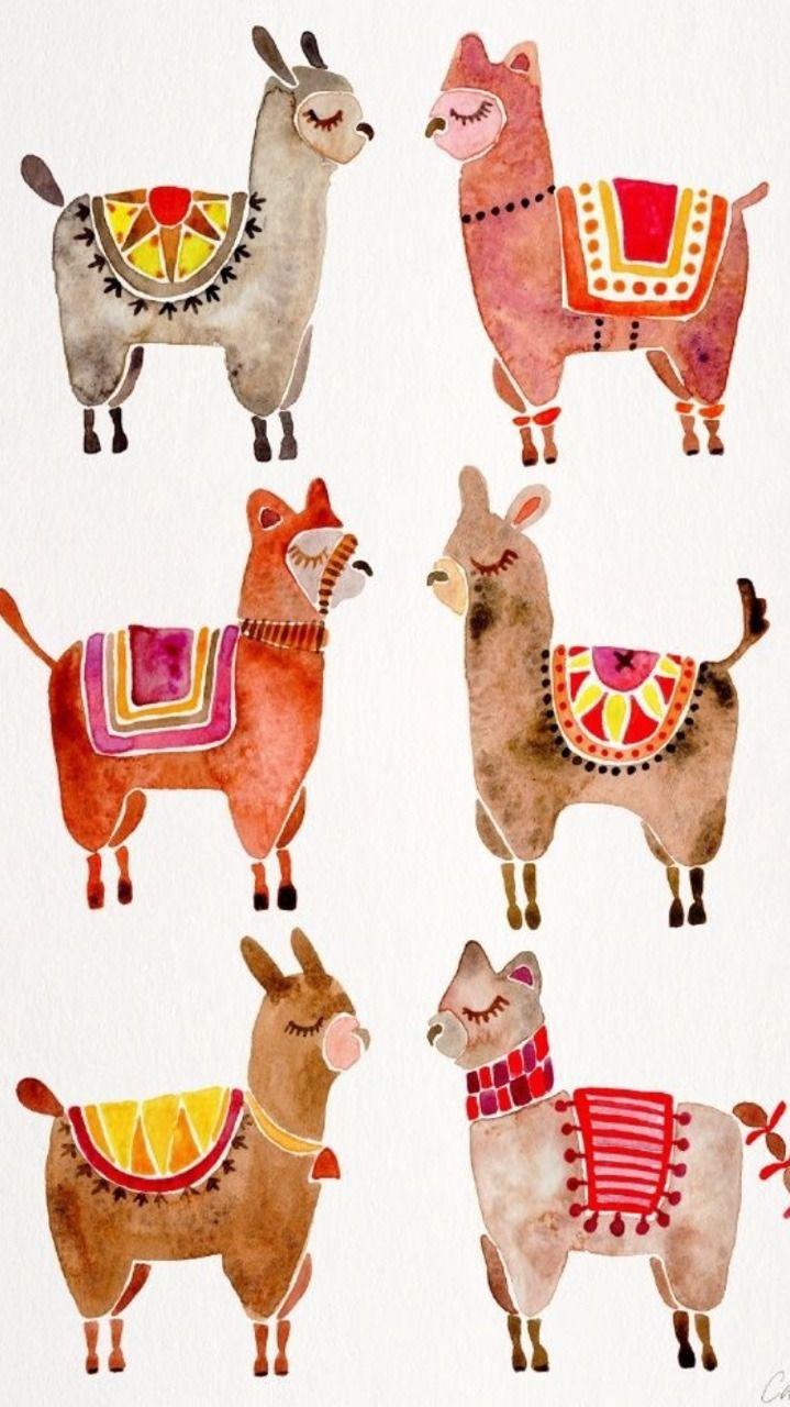Cartoon Llamas Wallpapers - Top Free Cartoon Llamas Backgrounds