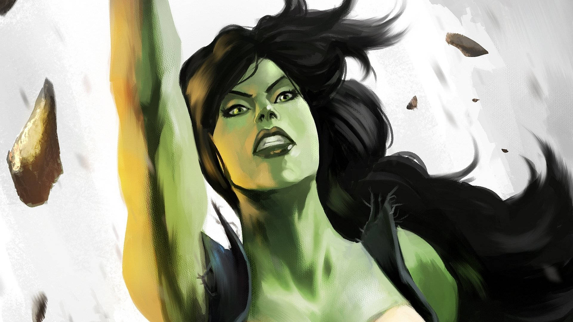 1920x1080 Marvel She Hulk Anime Wallpaper