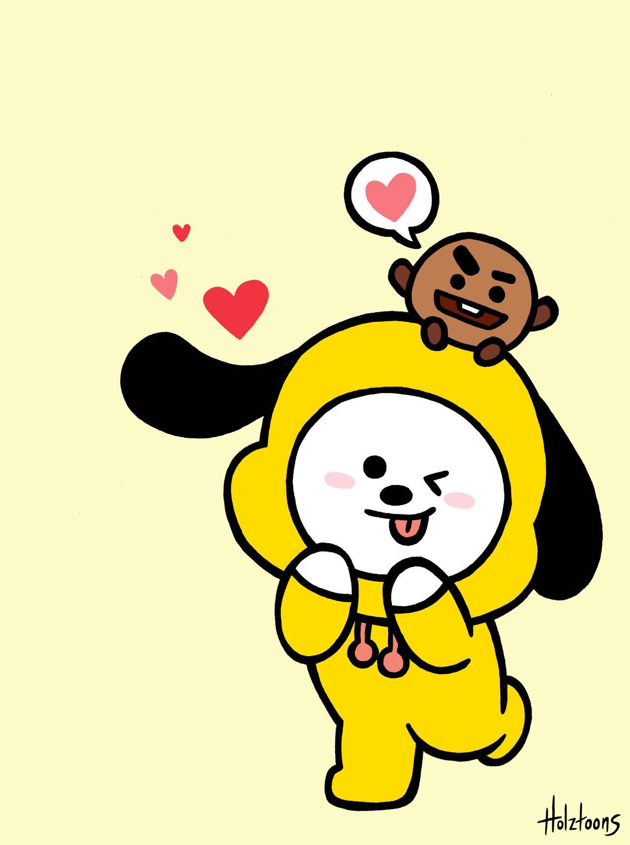 Chimmy BT21 Wallpapers  Top Những Hình Ảnh Đẹp