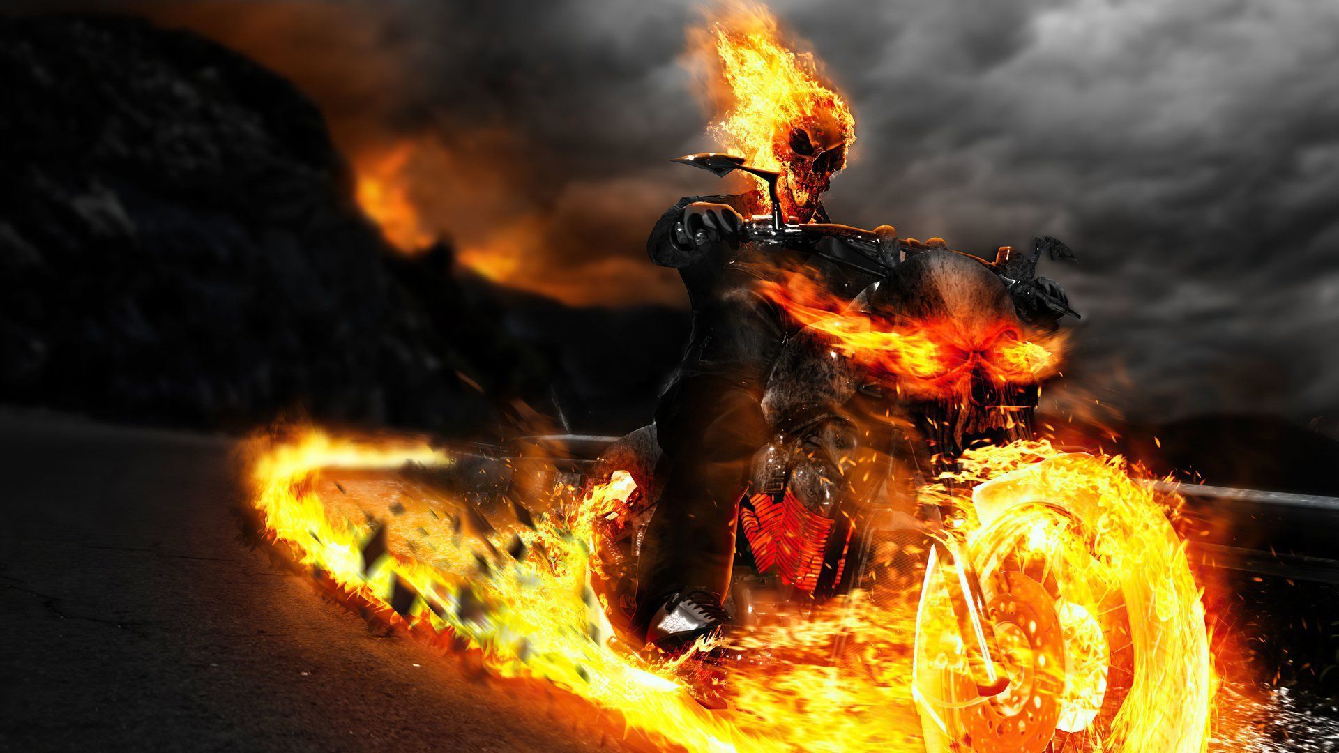 1920x1080 Comic Ghost Rider 4k Ultra HD Wallpaper