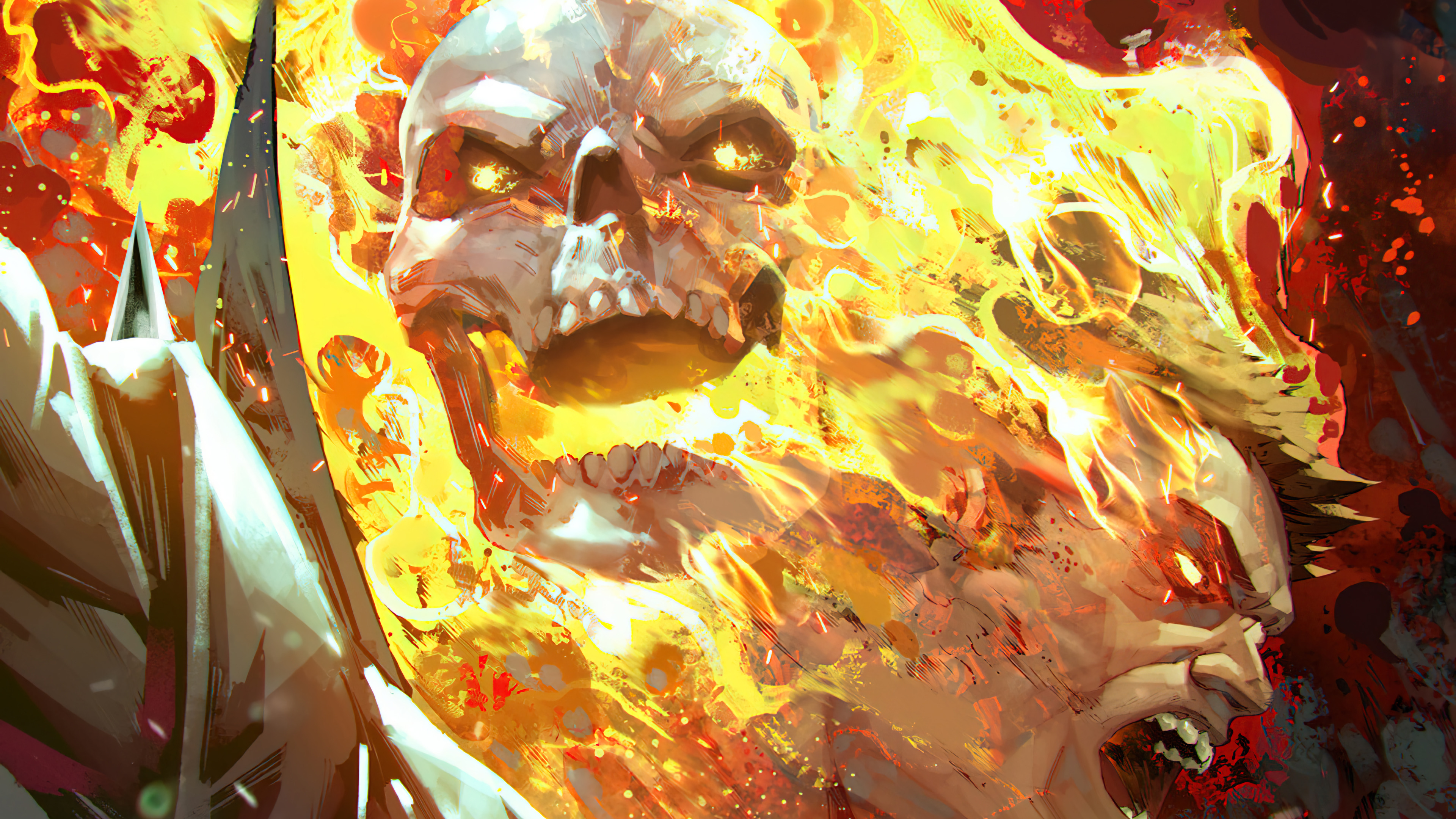 3840x2160 Ghost Rider HD 4K Wallpaper PC