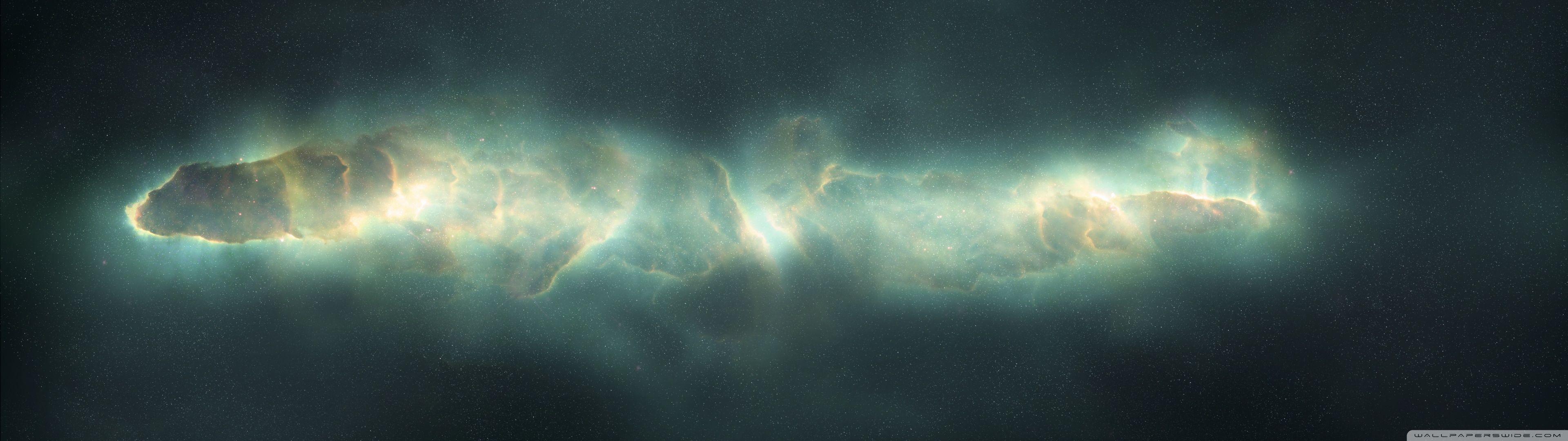 3840x1080 Gas Cloud ❤ 4K HD Desktop Wallpaper for • Wide & Ultra Widescreen