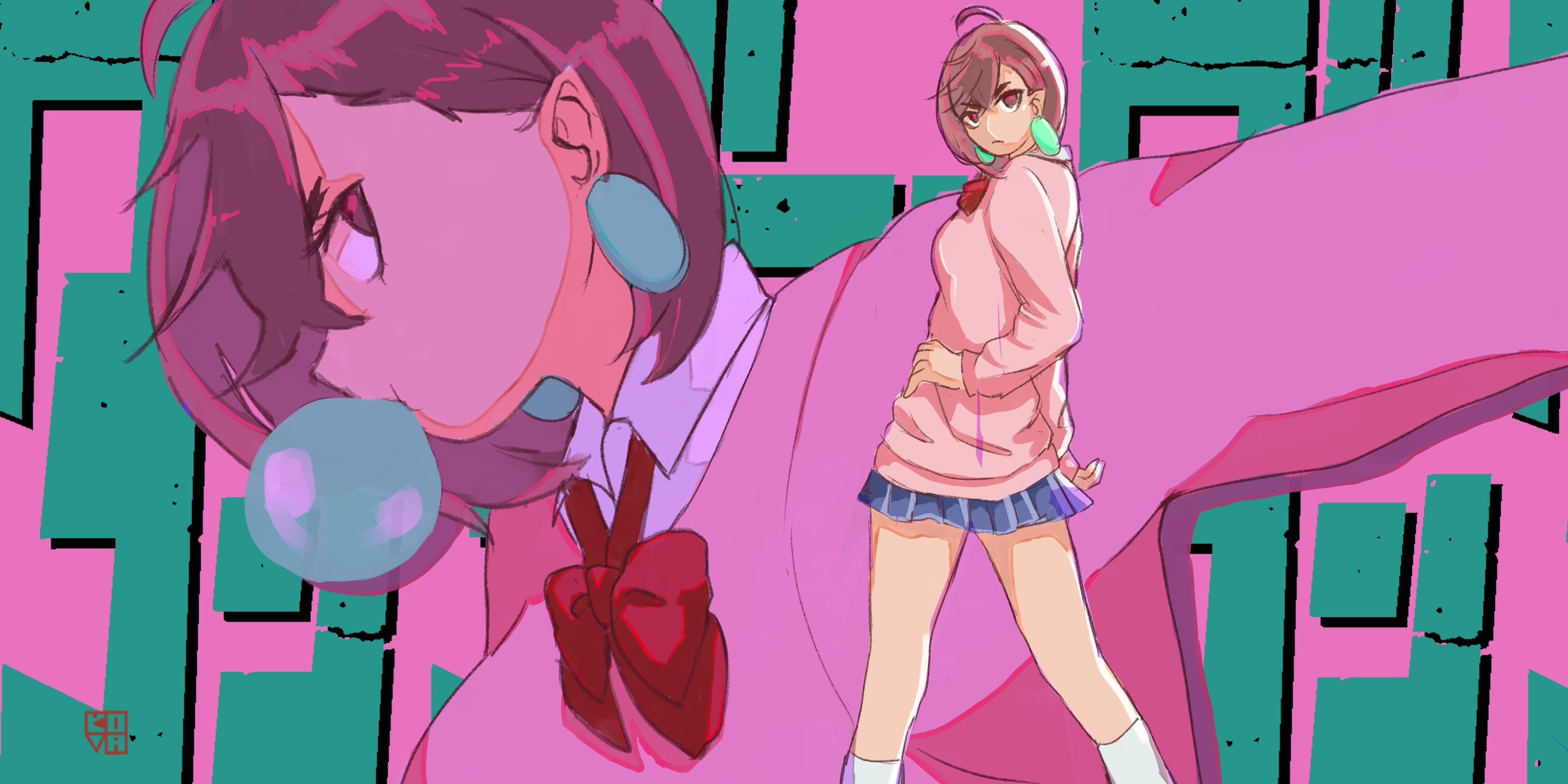 4000x2000 ayase momo fanart
