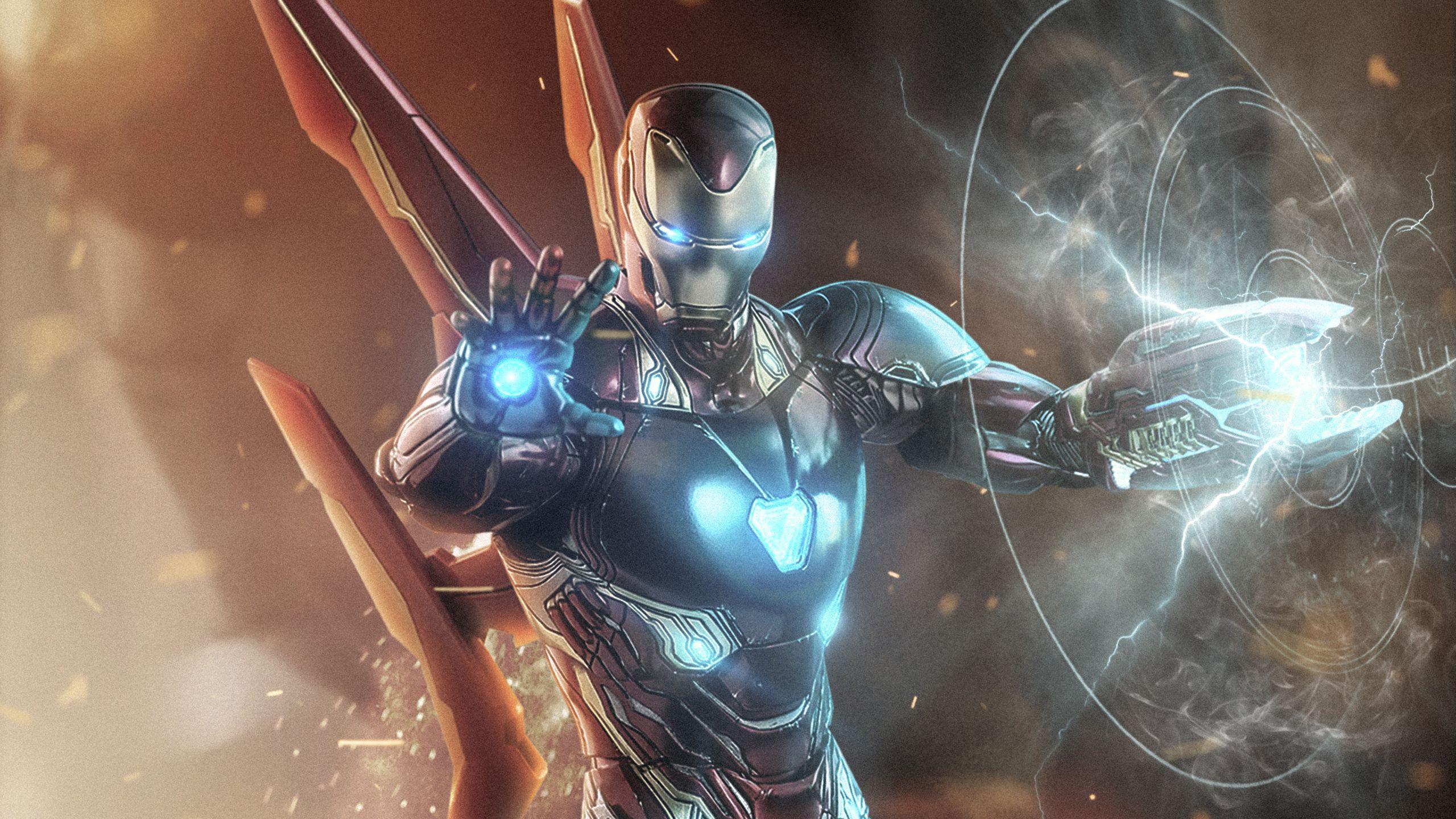 2560x1440 Iron Man in Avengers 4 Wallpaper