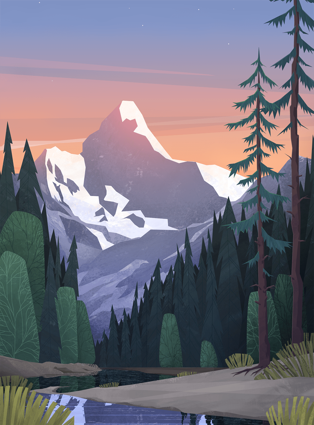 1000x1355 Nature sketch